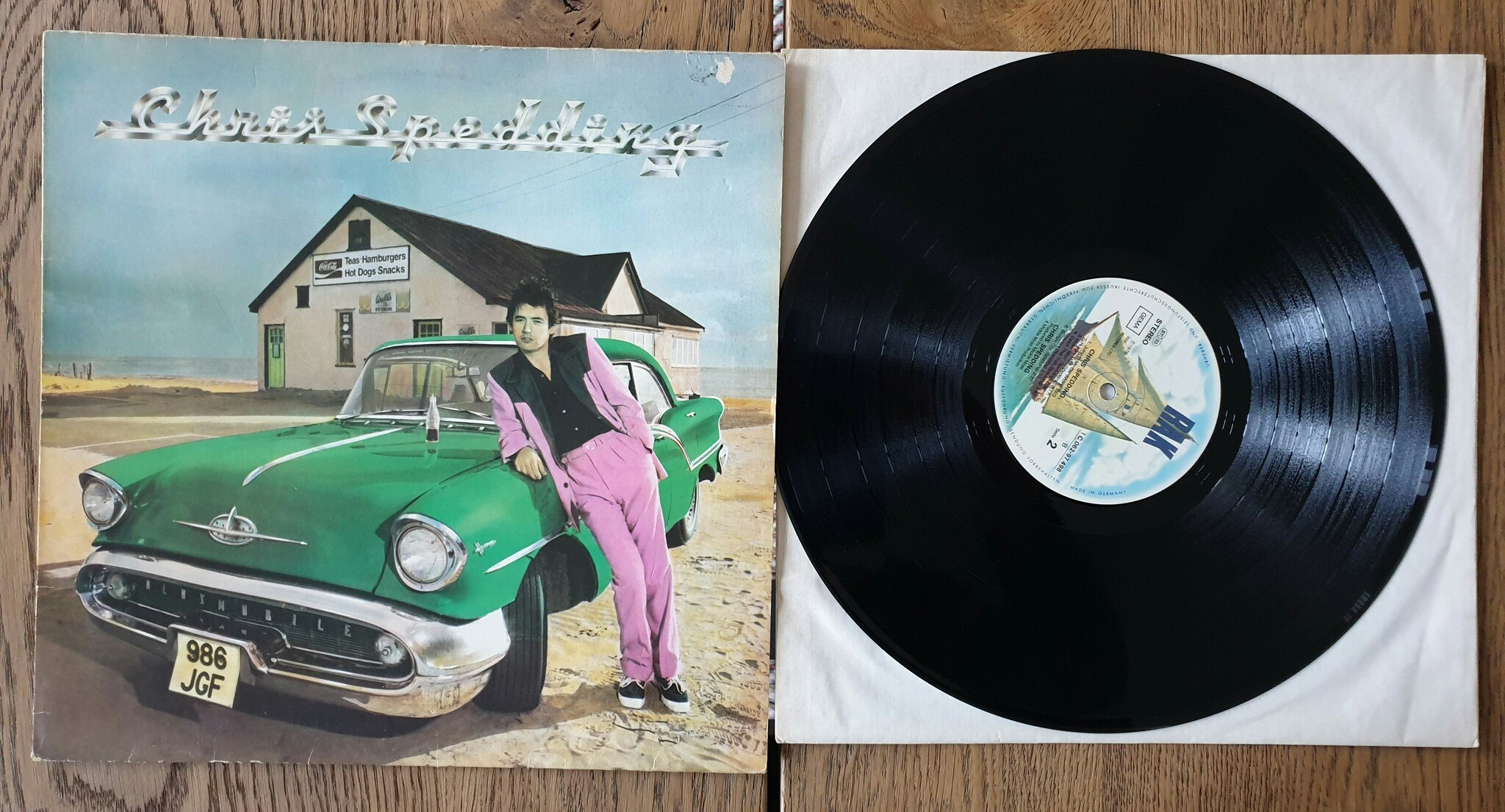 Chris Spedding, Chris Spedding. Vinyl LP