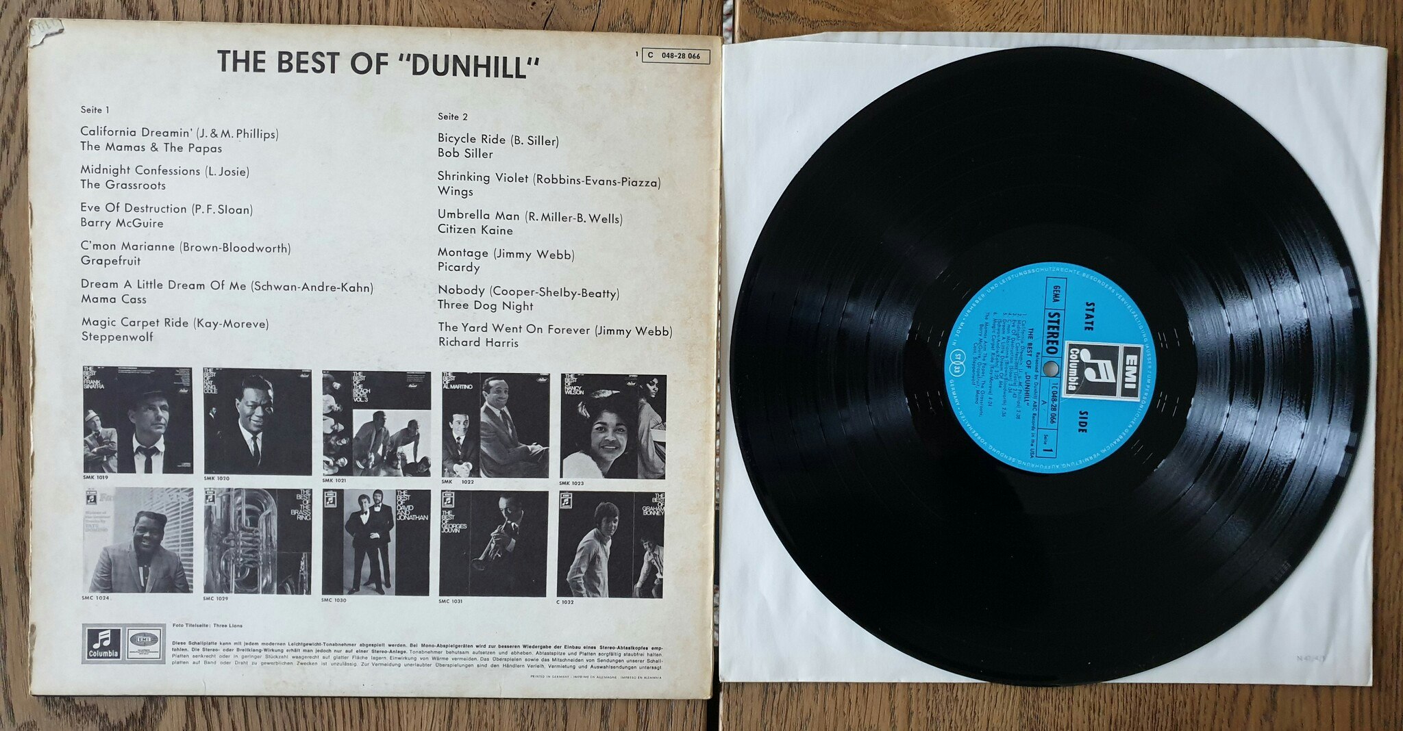 The Best of Dunhill, Compilation. Vinyl LP