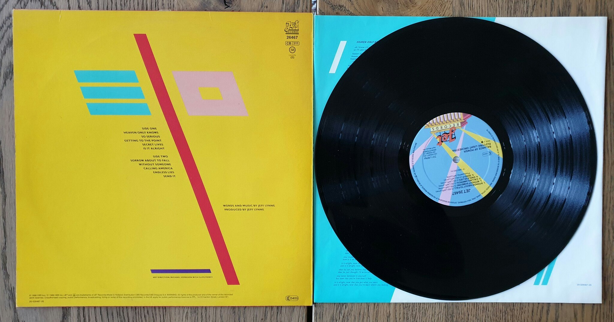 Electric Light Orchestra, Balance Of Power. Vinyl LP