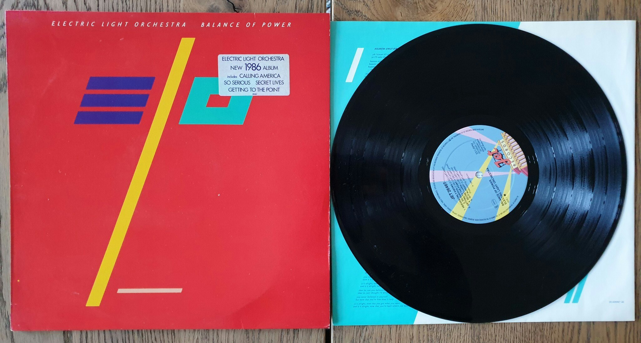 Electric Light Orchestra, Balance Of Power. Vinyl LP