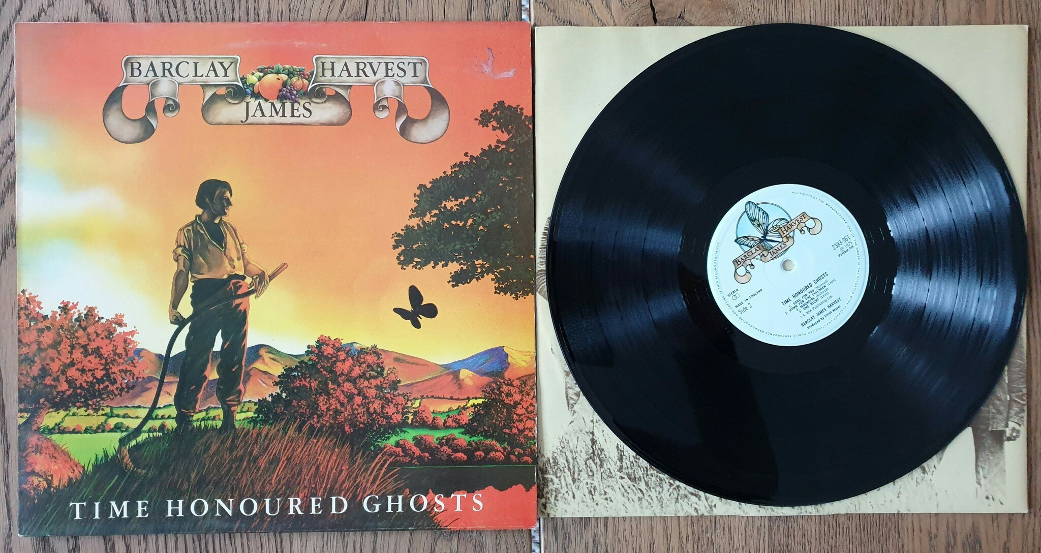 Barclay James Harvest, Time honoured ghosts. Vinyl LP