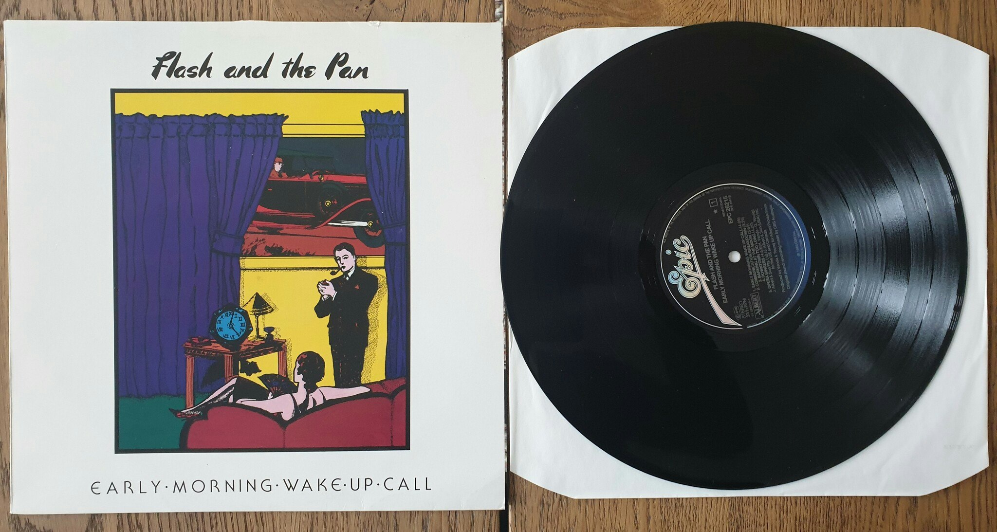 Flash and the pan, Early morning wake up call. Vinyl LP