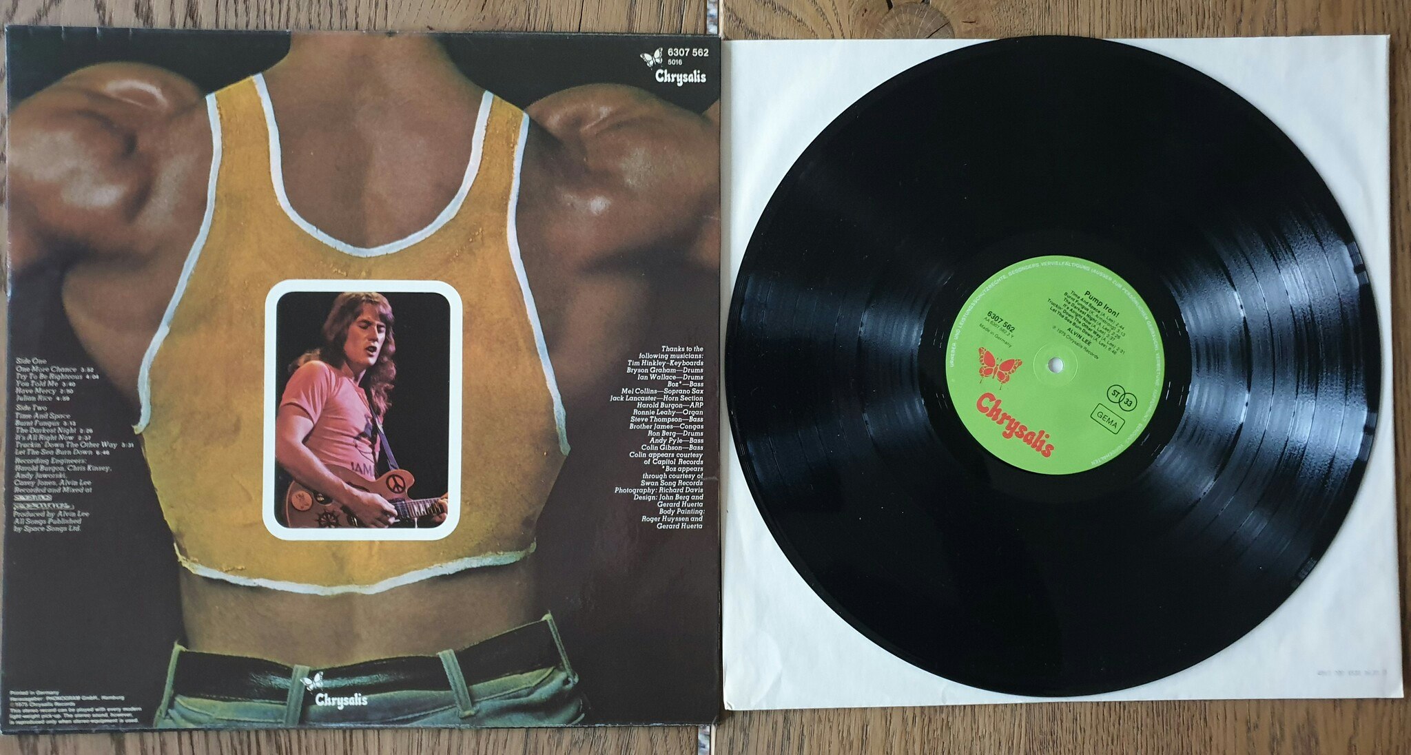 Alvin Lee, Pump Iron. Vinyl LP - Vinyl Market