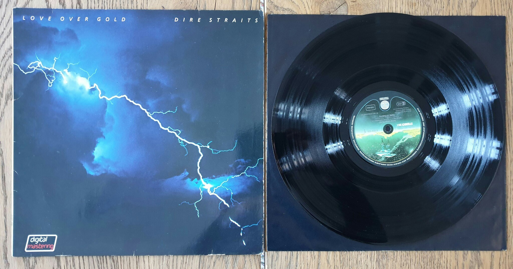 Dire Straits, Love over gold. Vinyl LP