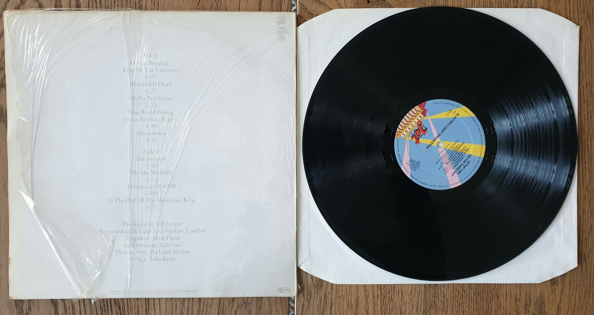 Electric Light Orchestra, On the third day. Vinyl LP