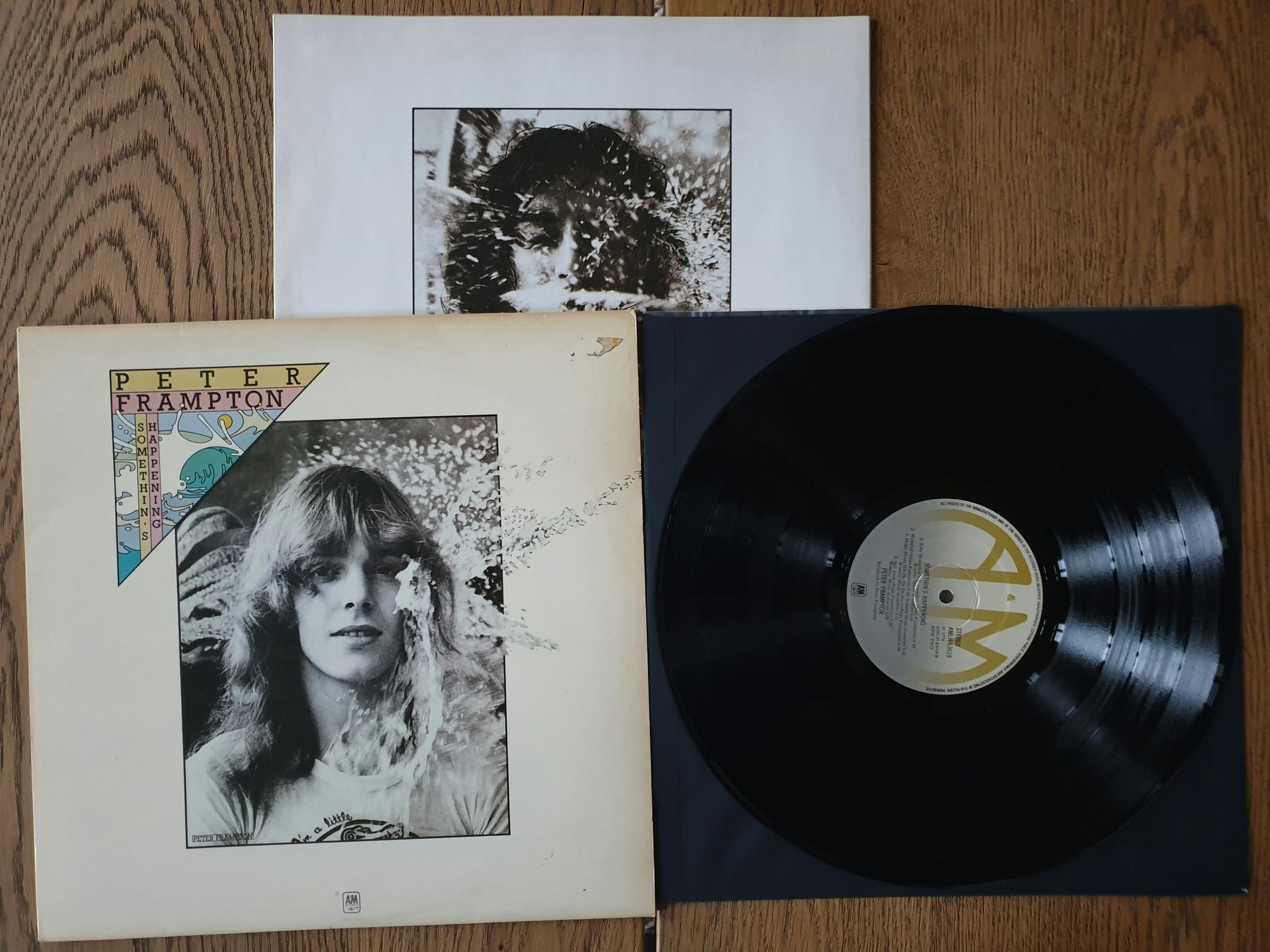Peter Frampton, Somethin's happening. Vinyl LP