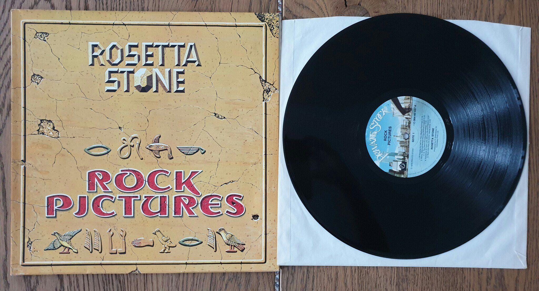 Rosetta Stone, Rock pictures. Vinyl LP