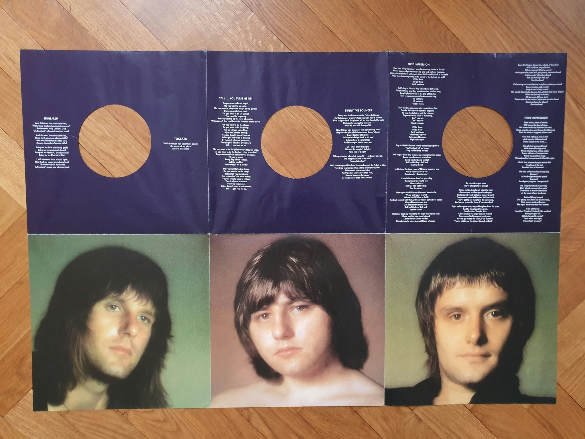 Emerson, Lake & Palmer, Brain salad surgery. Vinyl LP
