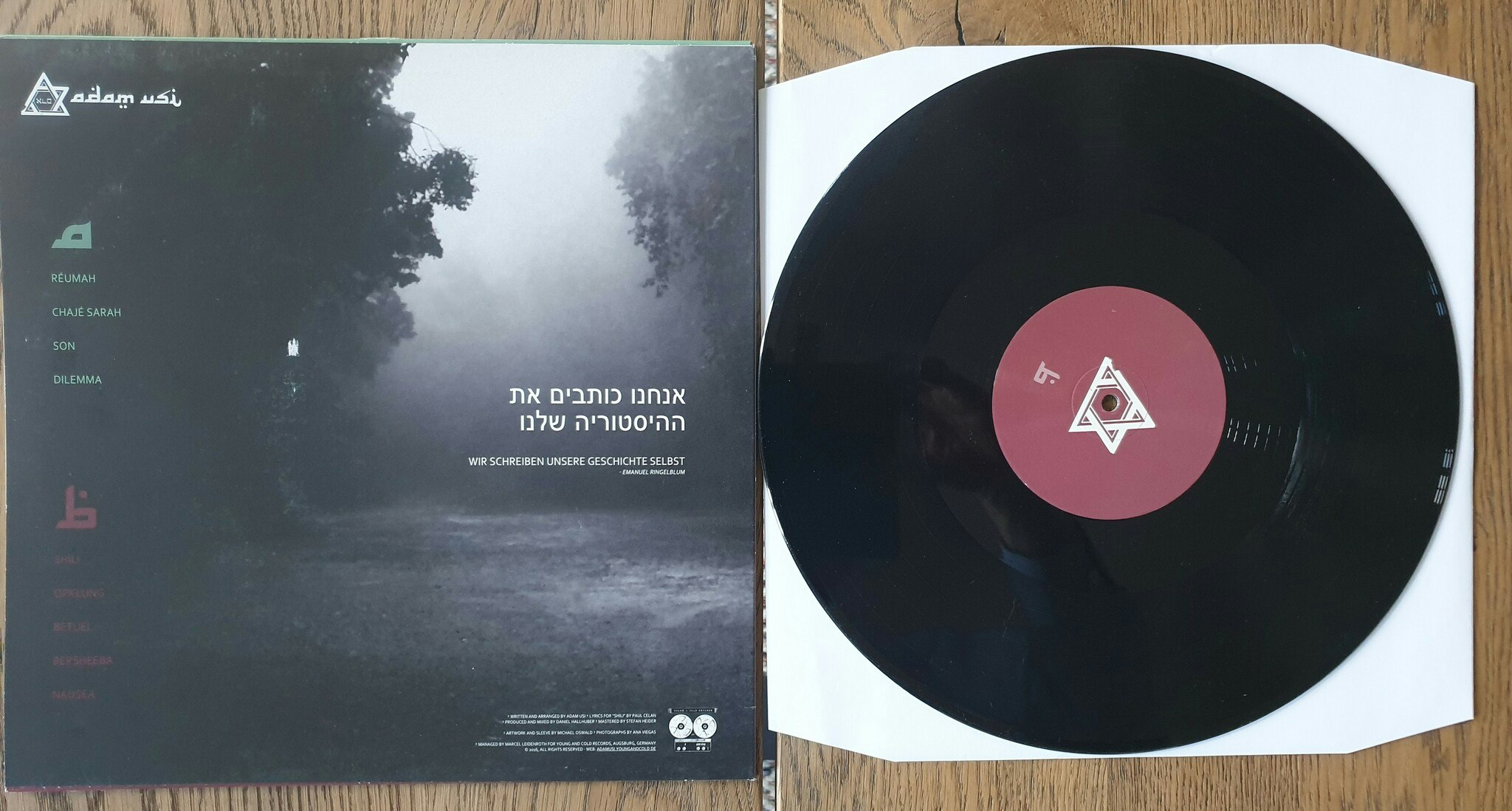 Adam Usi, Vakuum mirage. Vinyl LP