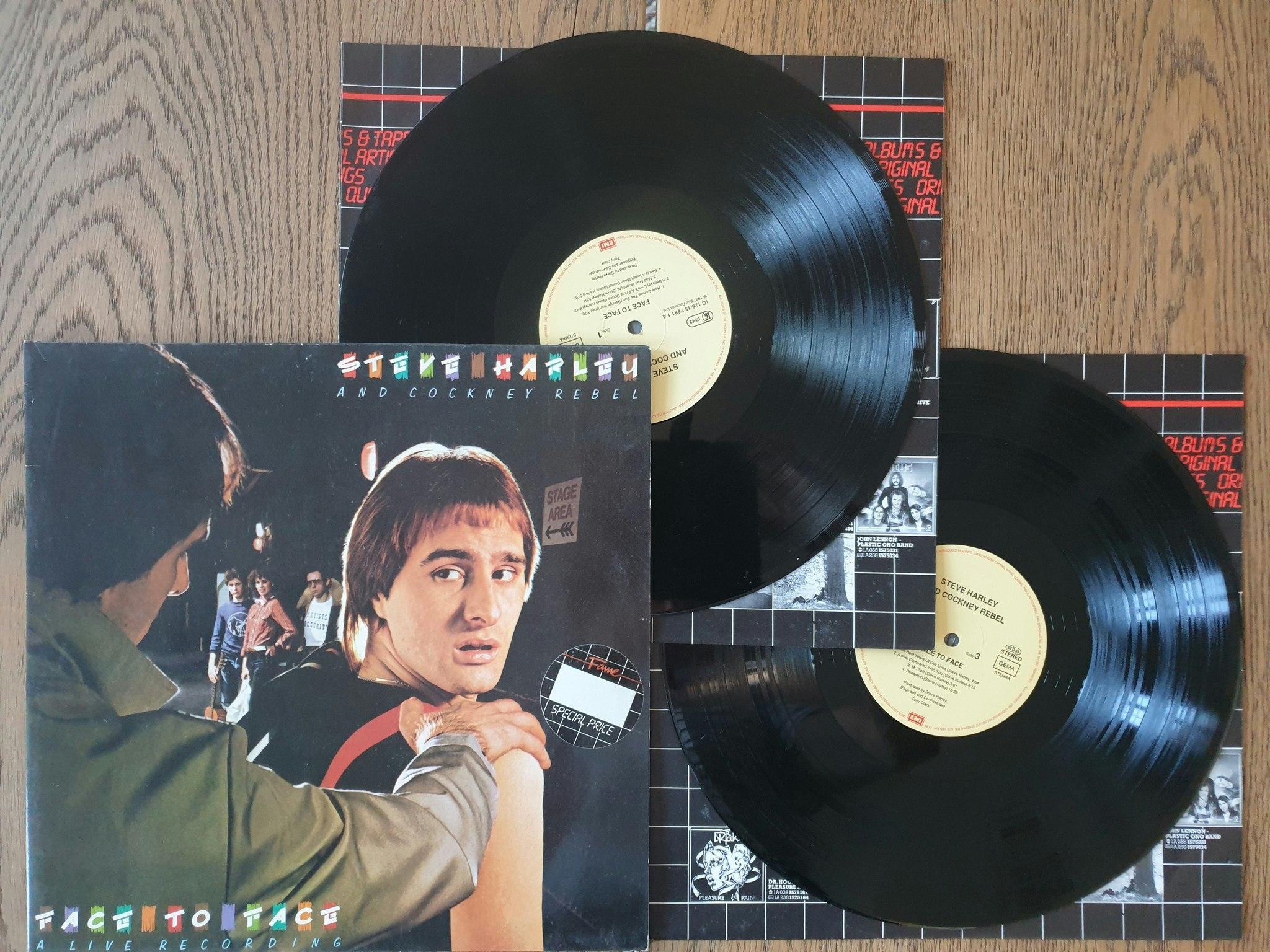 Steve Harley and Cockney Rebel, Face to face. Vinyl 2LP