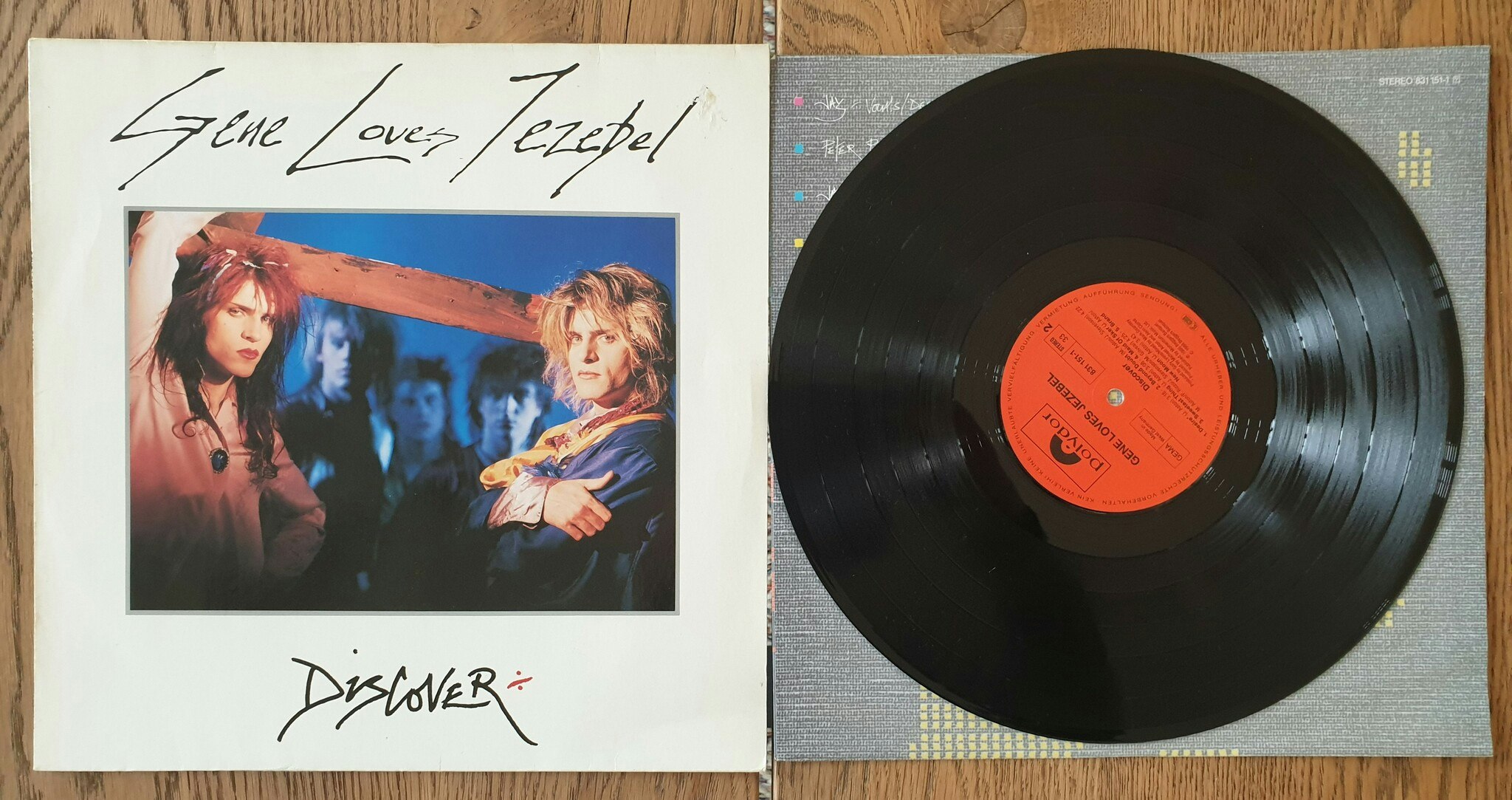 Gene loves Jezebel, Discover. Vinyl LP