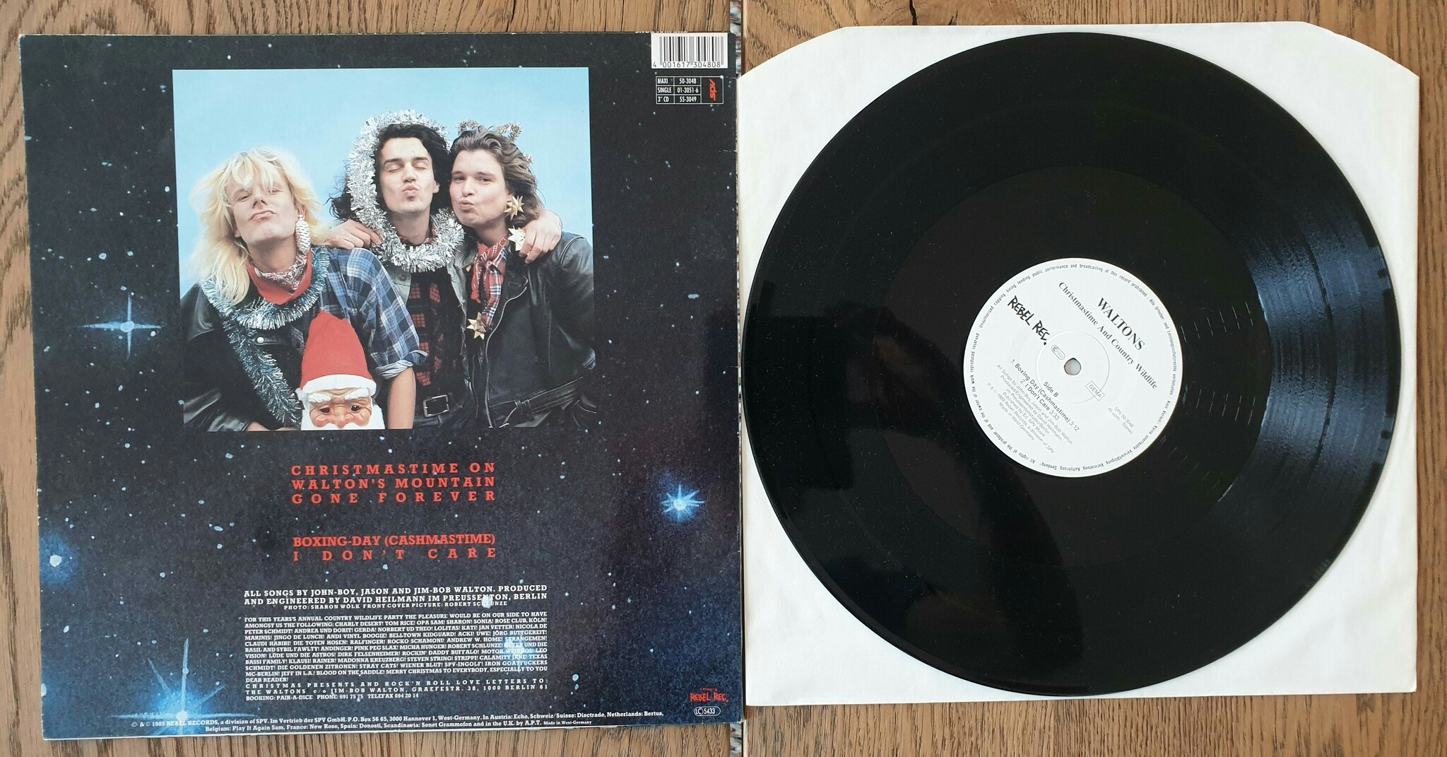 Waltons, Christmastime and country wildlife. Vinyl S 12"