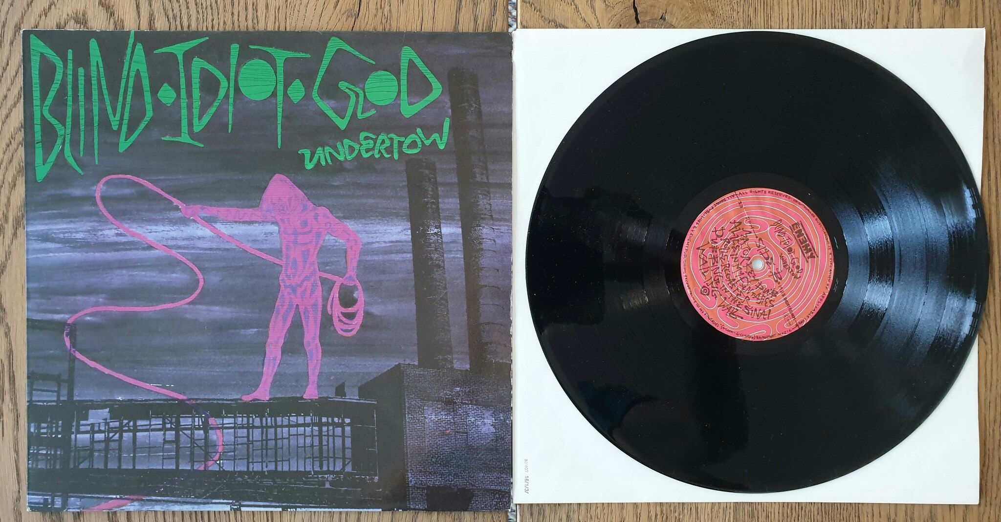 Undertow, Blind idiot god. Vinyl LP