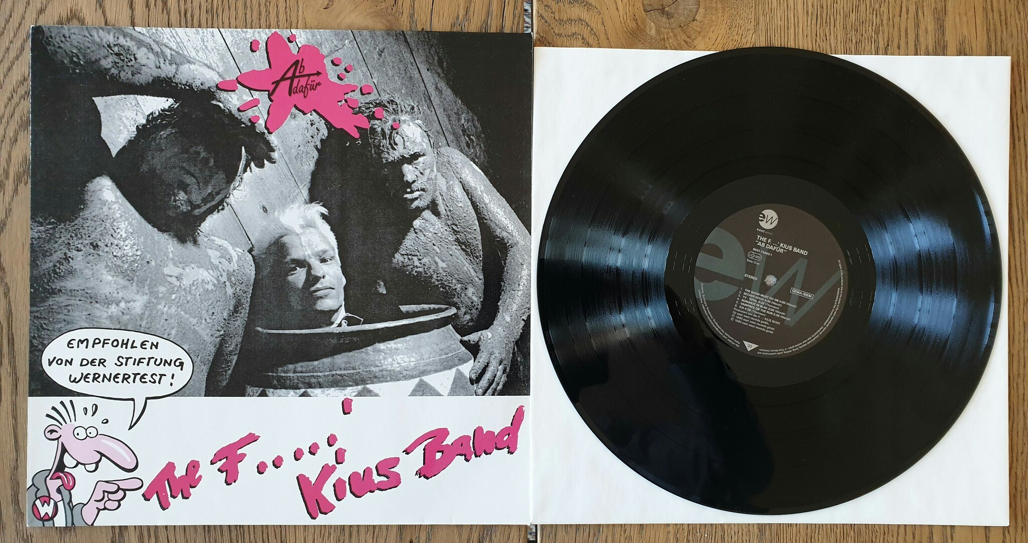 The F..kius Band, Ab dafür. Vinyl LP