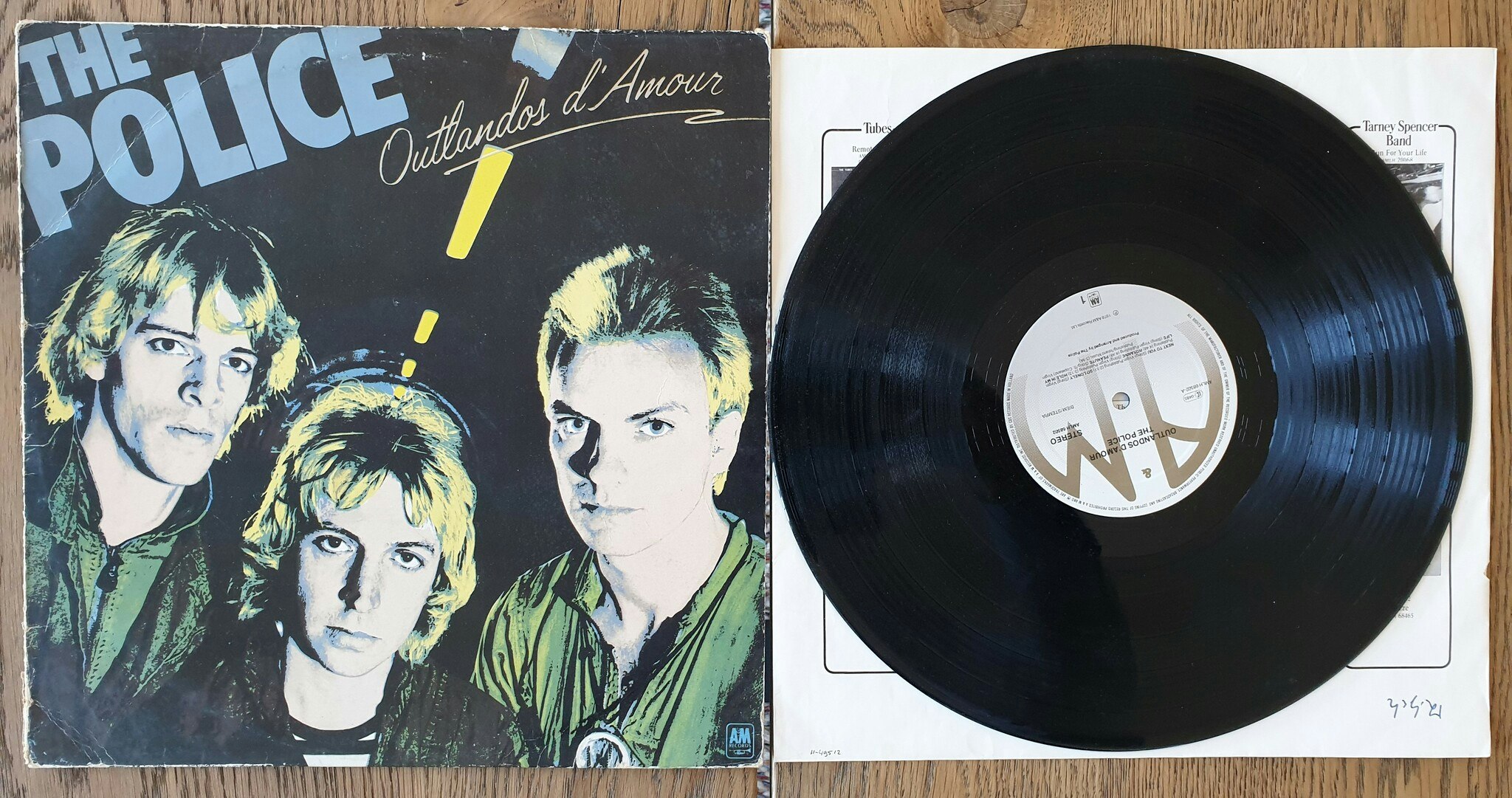 The Police, Outlandos D'amour. Vinyl LP