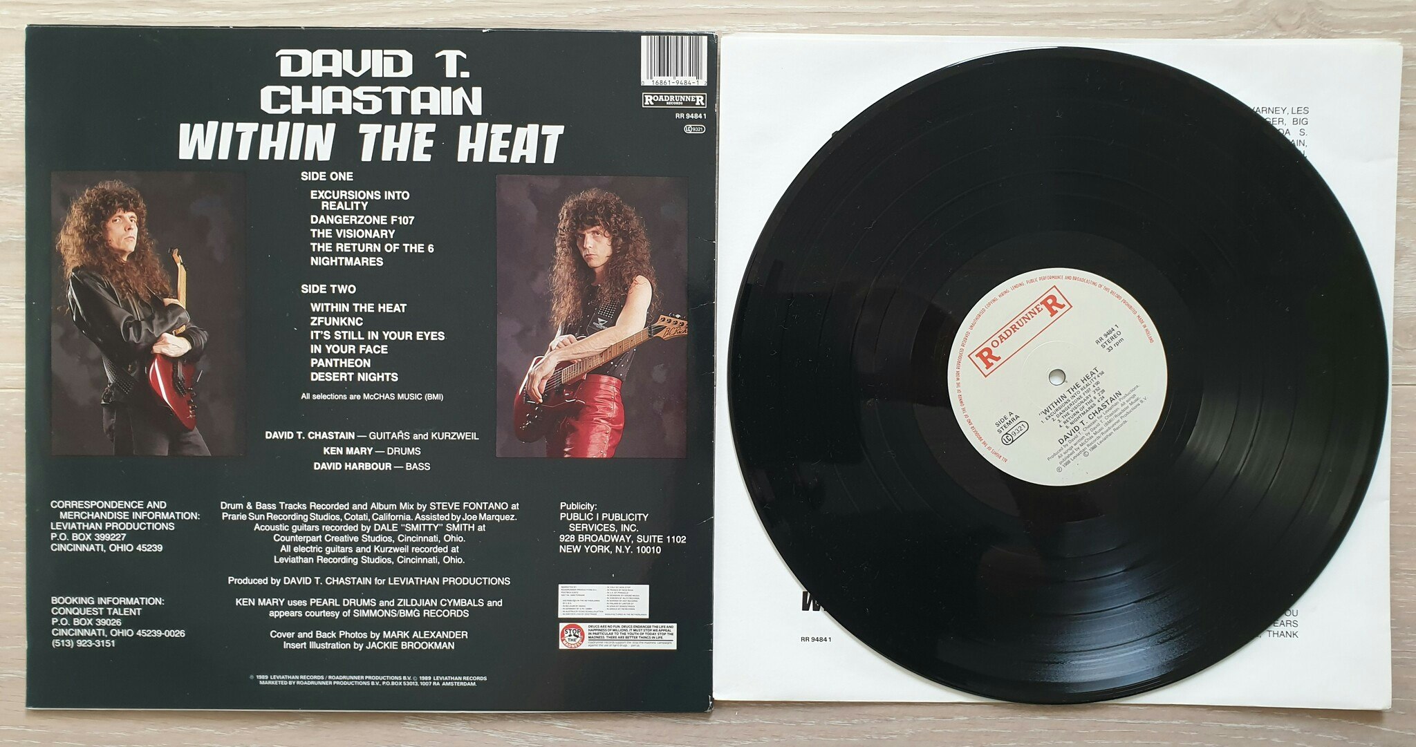 David T Chastain Within the heat, Vinyl LP