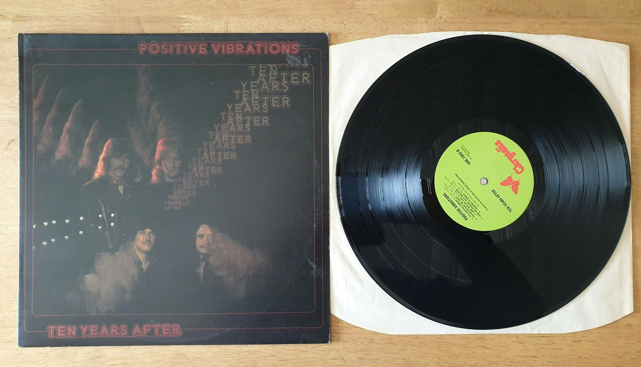Ten Years After, Positive vibrations. Vinyl LP