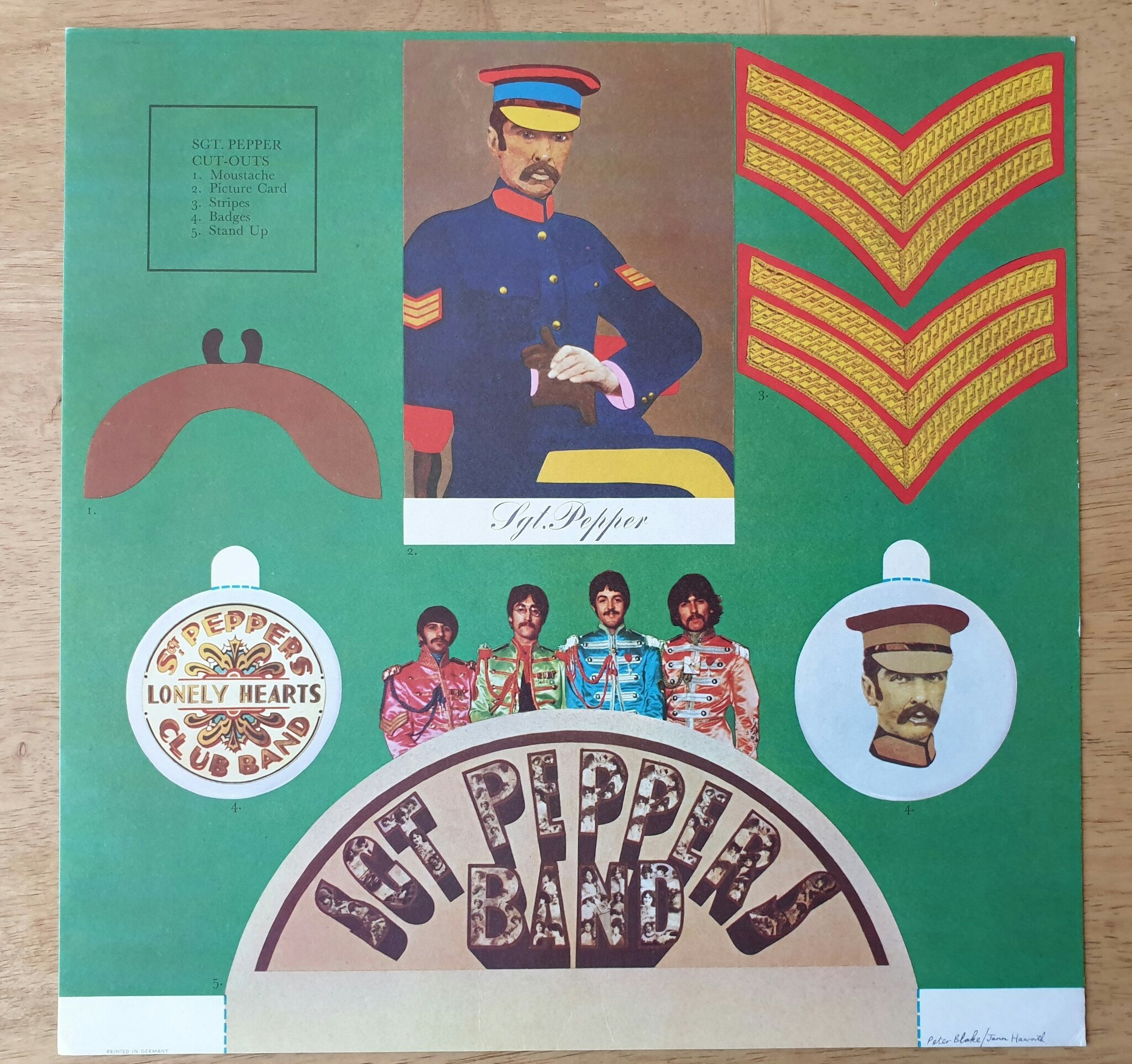 The Beatles, Sgt Peppers Lonely hearts club band. Vinyl LP