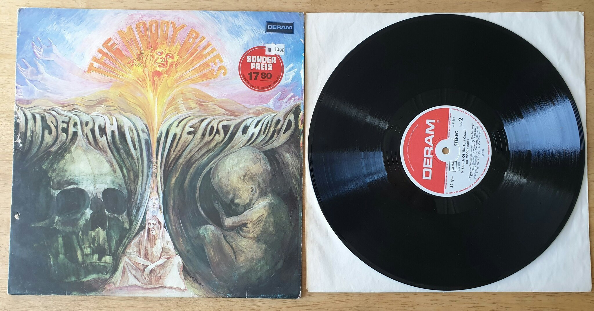 The Moody Blues, In search of the lost chord. Vinyl LP