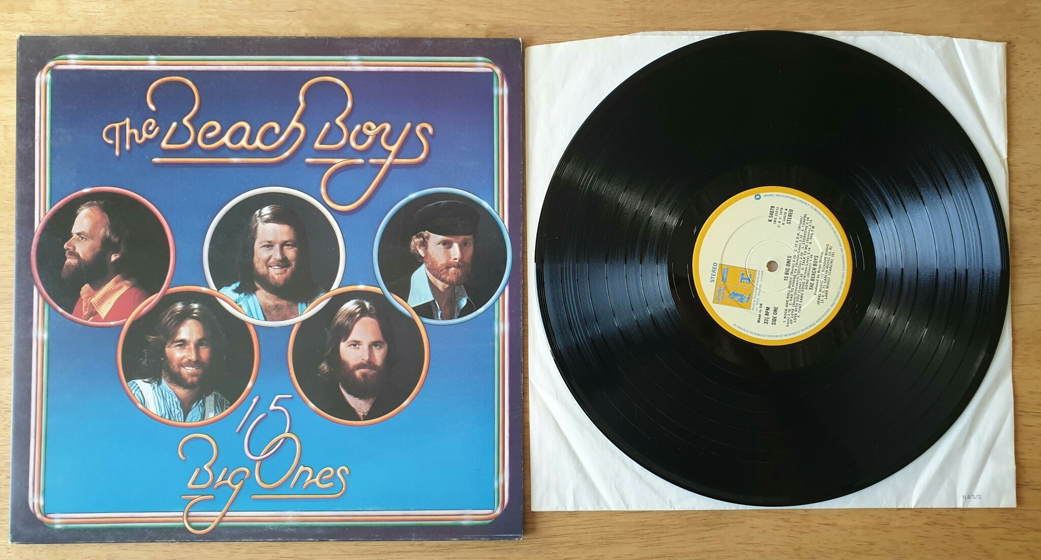 The Beach Boys, 15 big ones. Vinyl LP