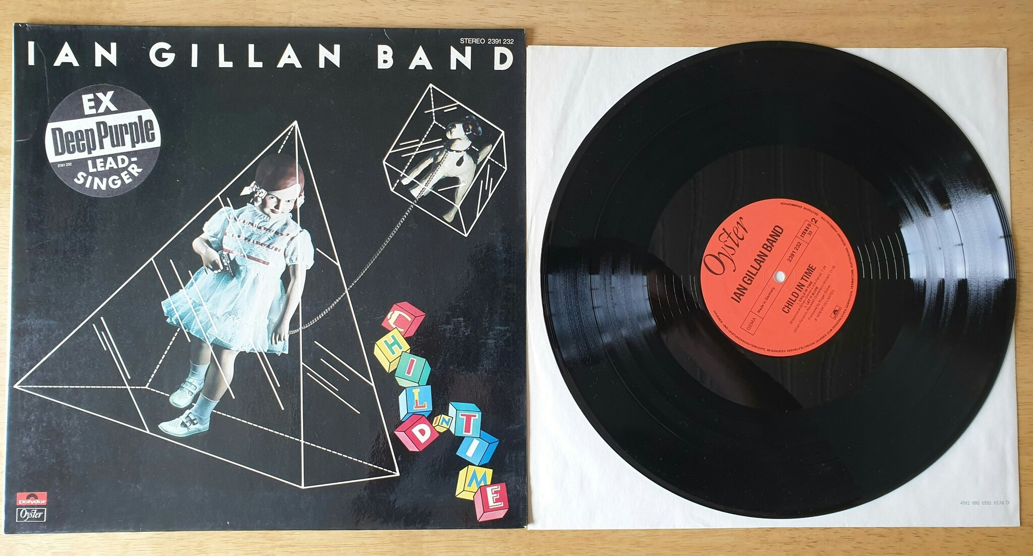 Ian Gillan Band, Child in time. Vinyl LP
