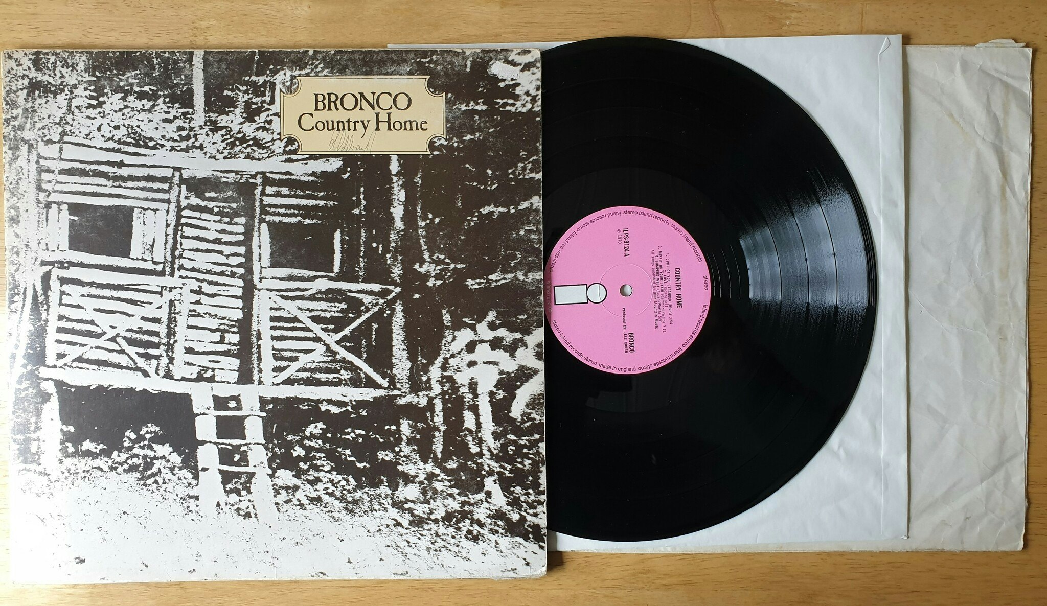 Bronco, Country home. Vinyl LP