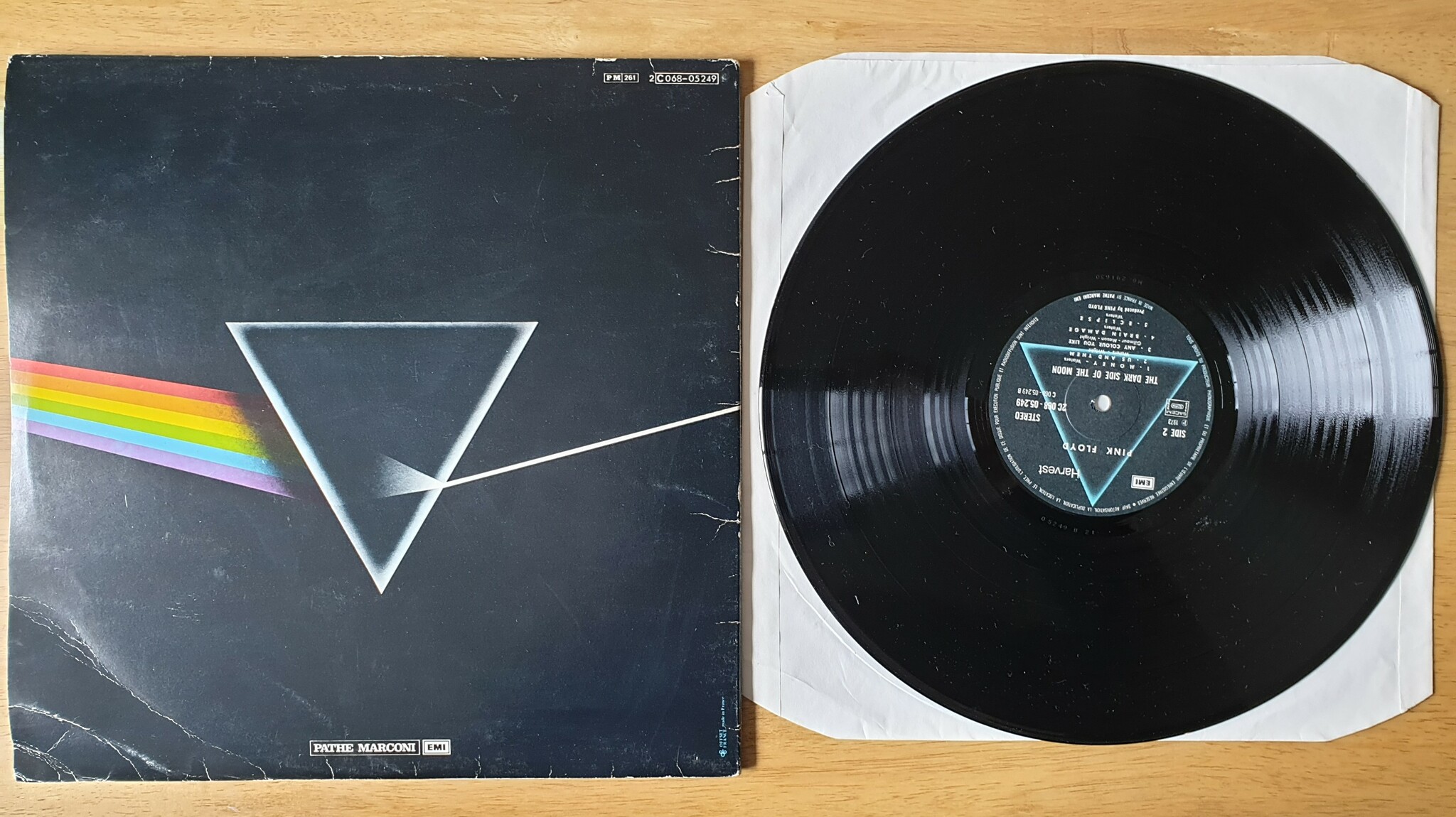 Pink Floyd, The dark side of the moon. Vinyl LP