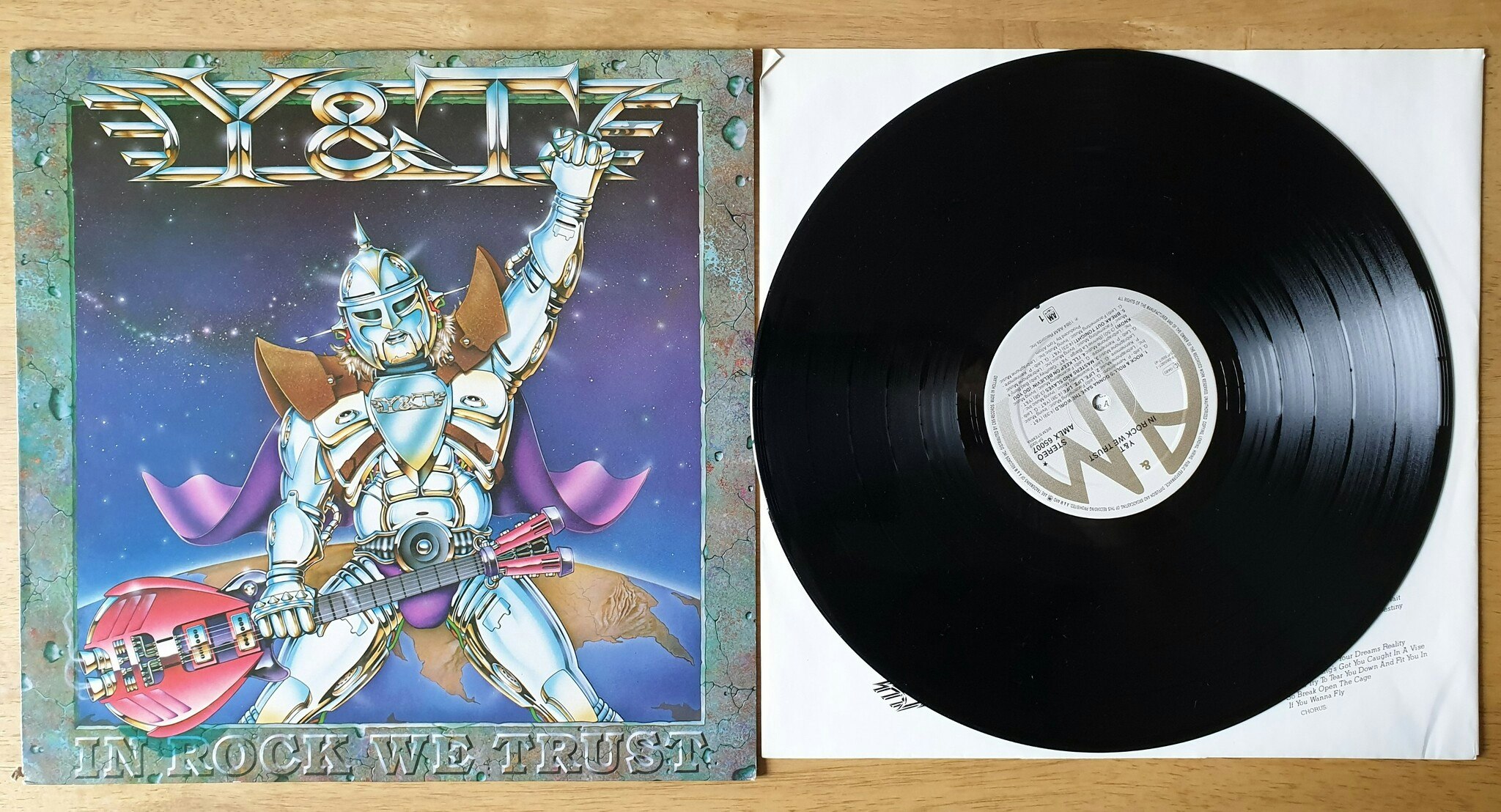 Y&T, In rock we trust. Vinyl LP
