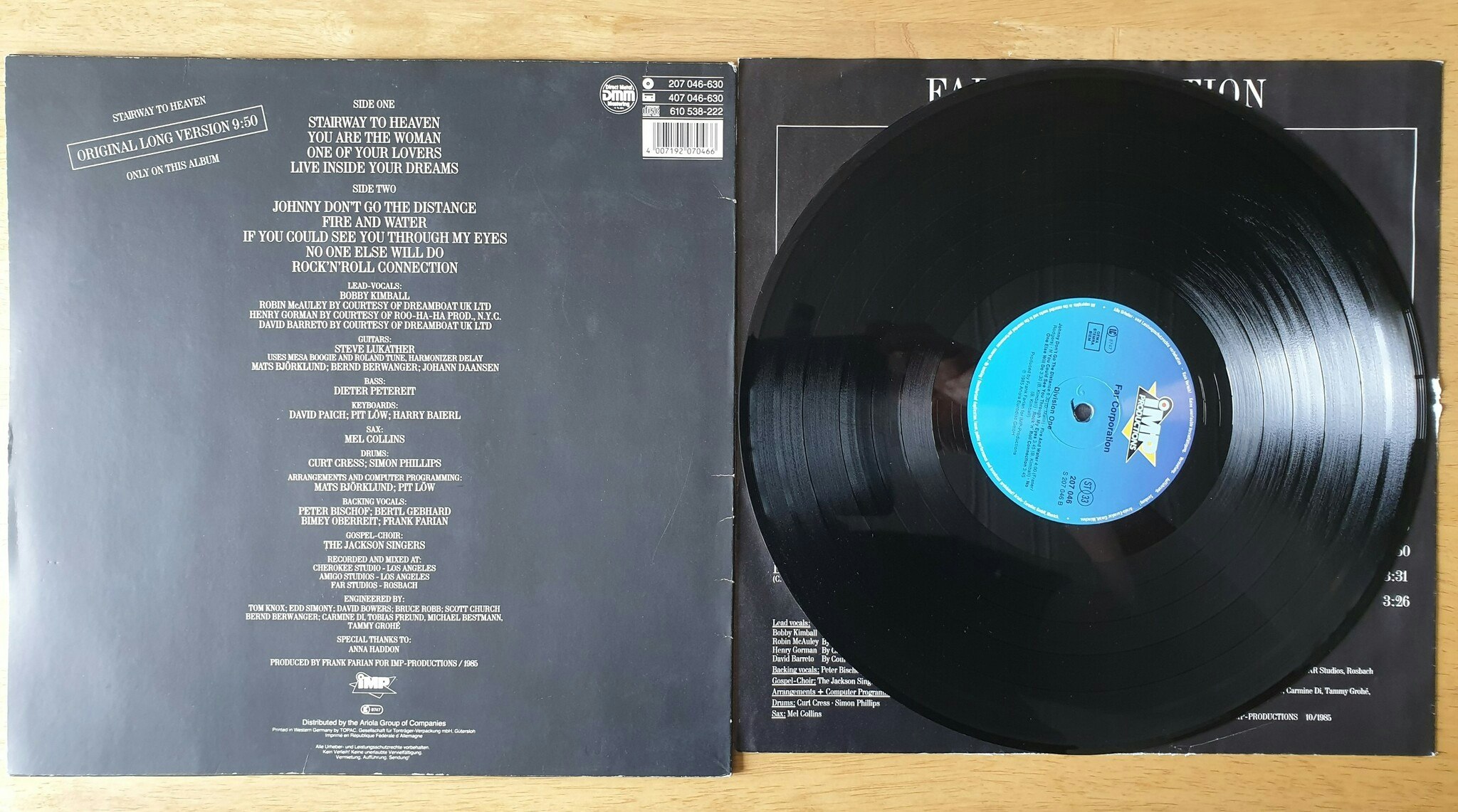 Fair Corporation, Division one. Vinyl LP