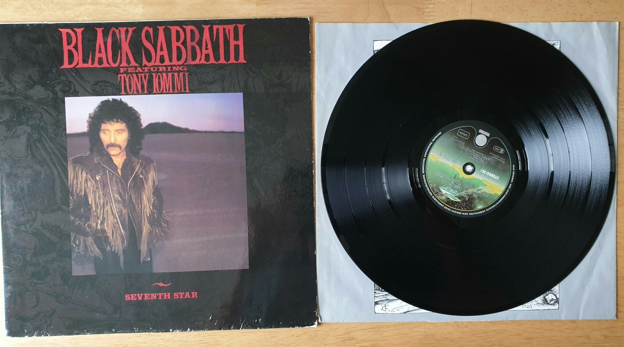 Black Sabbath, Seventh Star. Vinyl LP