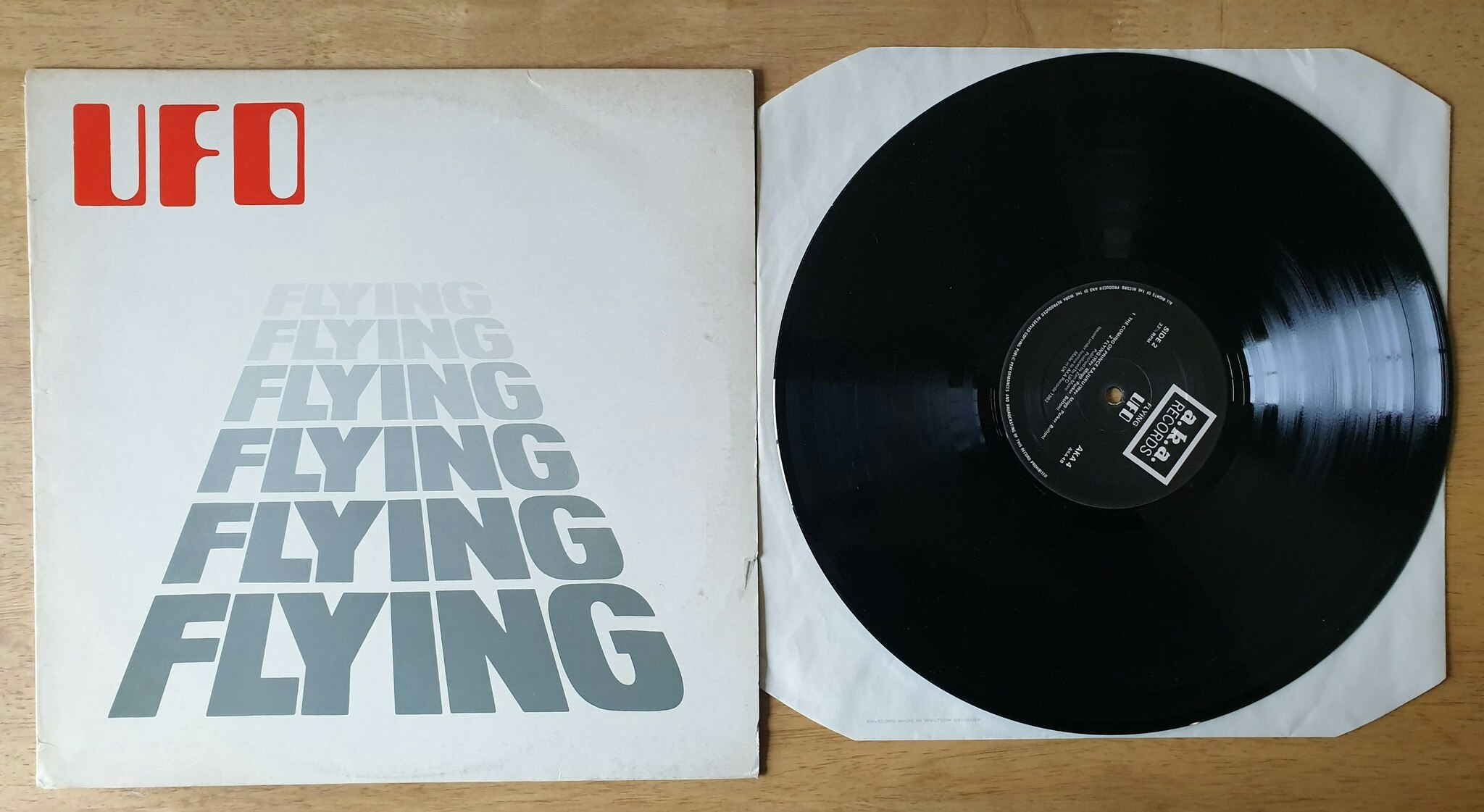 UFO, Flying. Vinyl LP