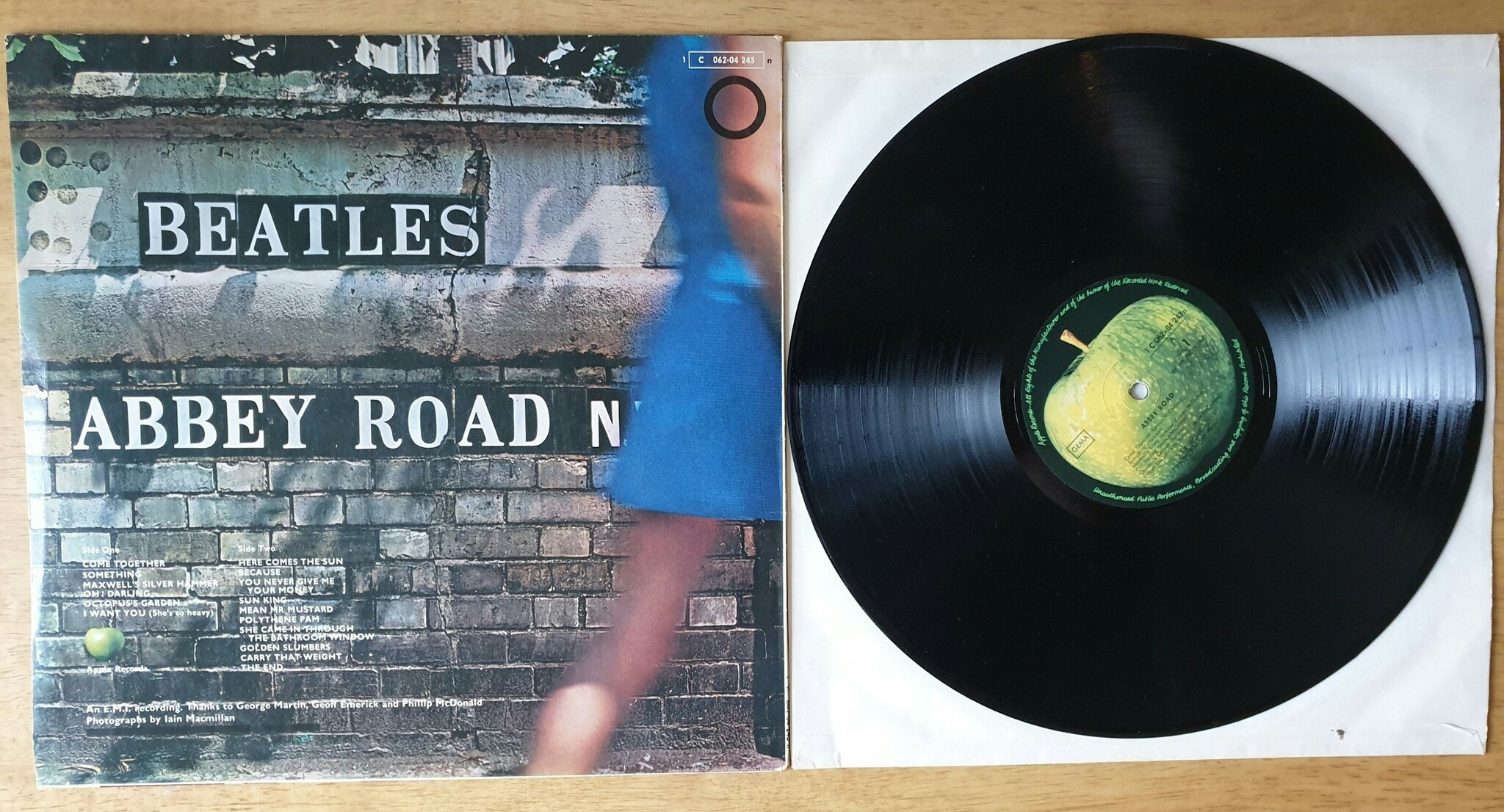 The Beatles, Abbey Road. Vinyl LP