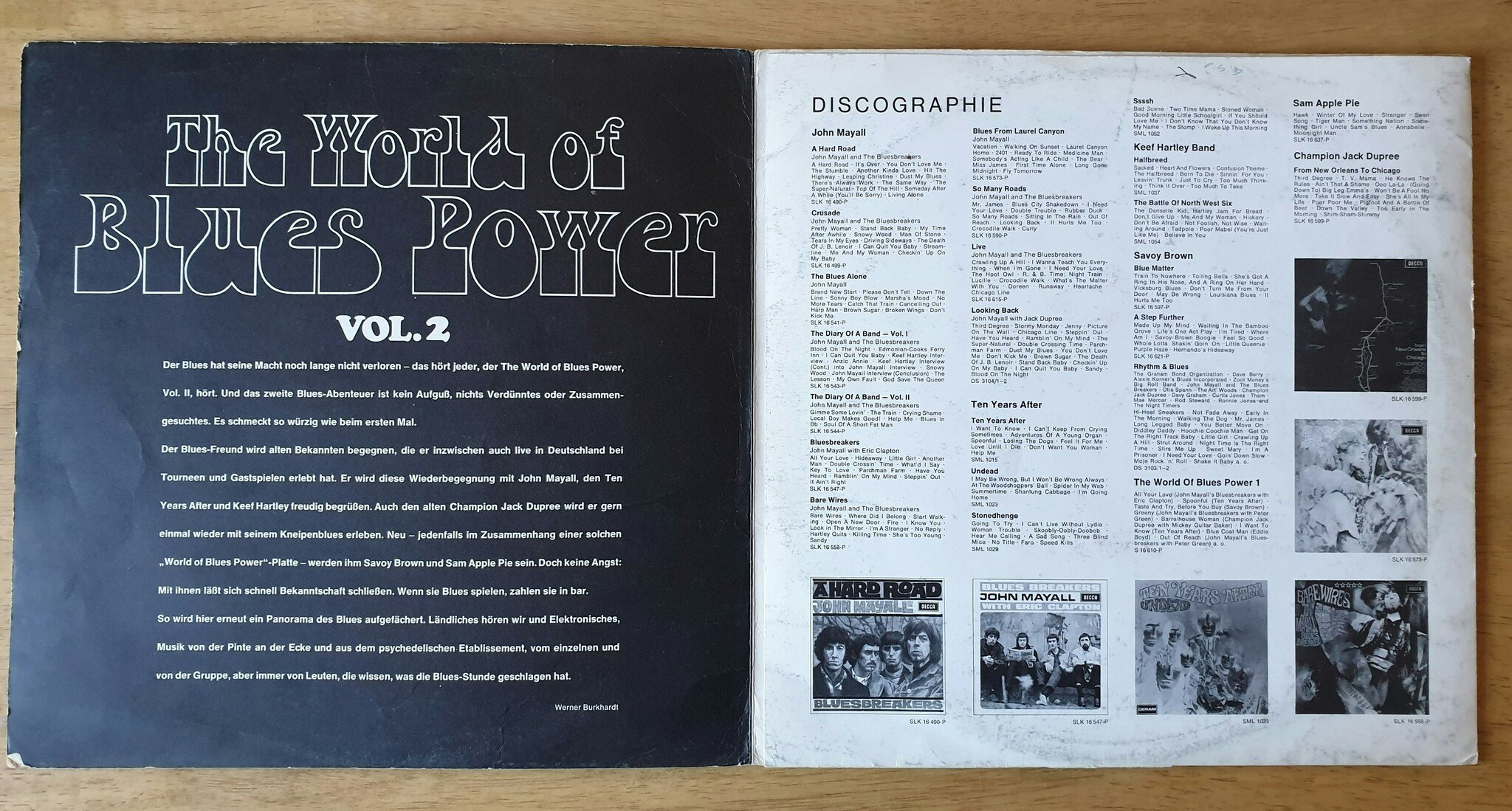 The World of Blues power, Volume II. Vinyl LP