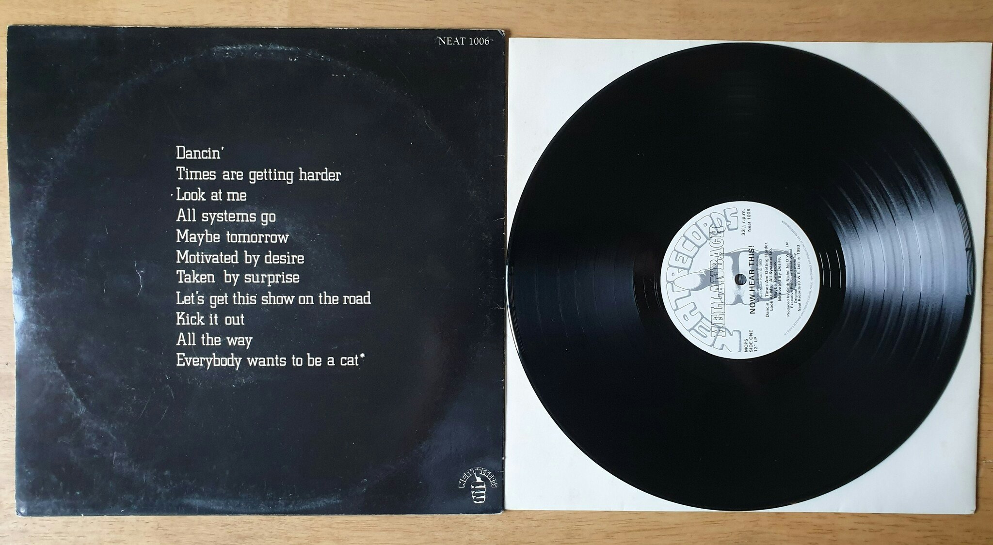 Hellanbach, Now hear this. Vinyl LP