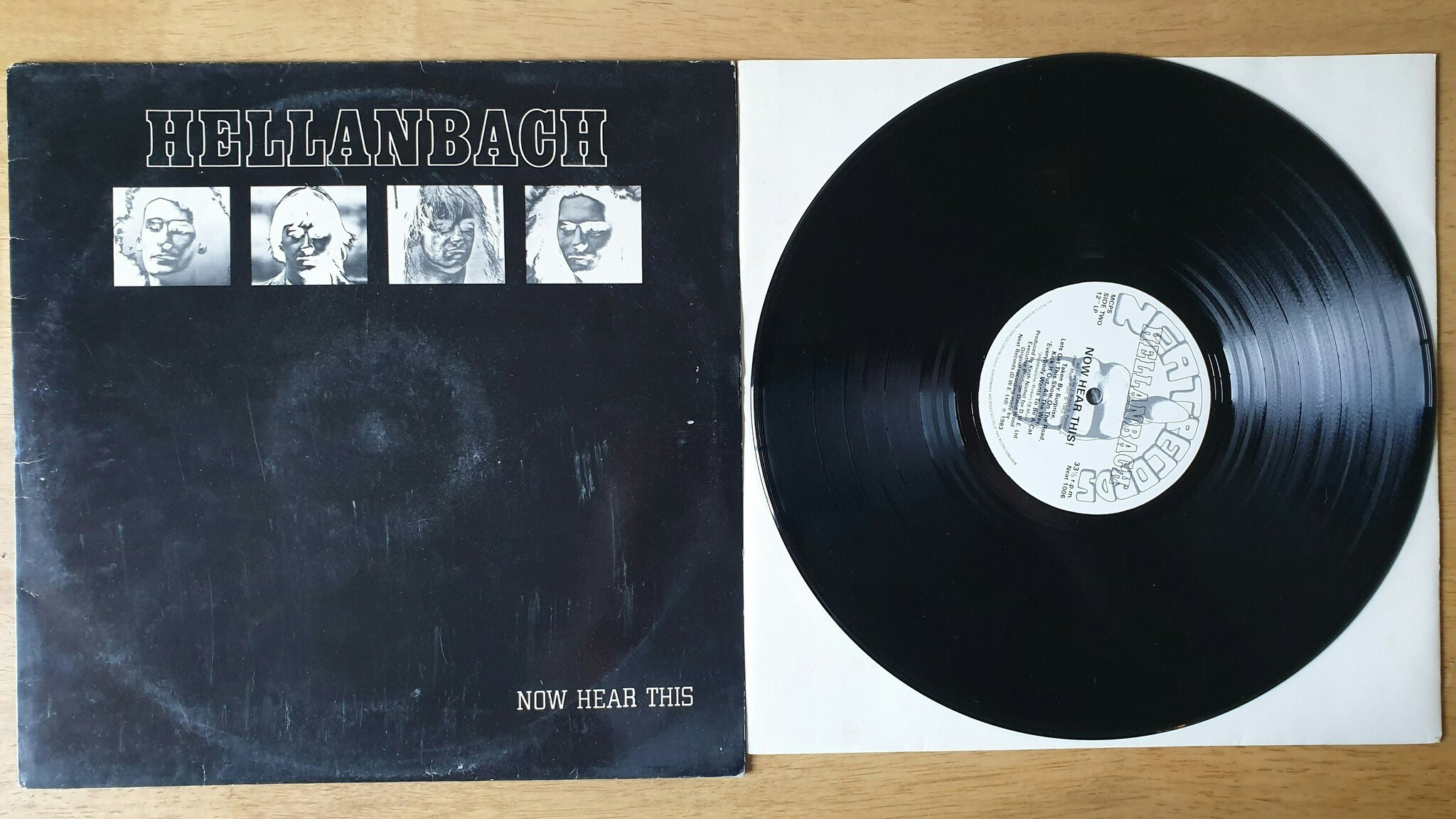 Hellanbach, Now hear this. Vinyl LP