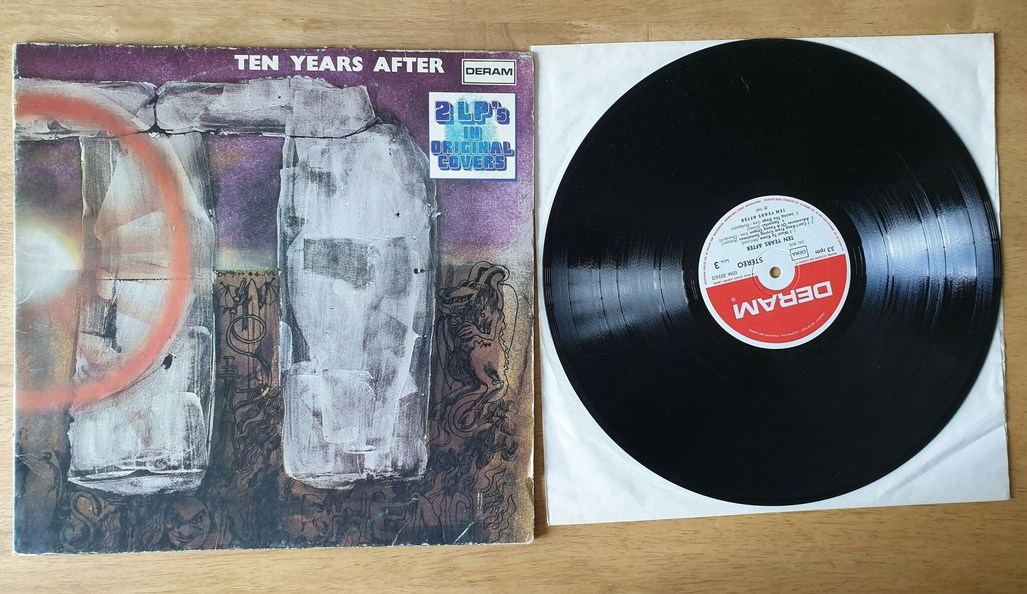Ten Years After, Ten Years After (Only 1 vinyl). Vinyl LP