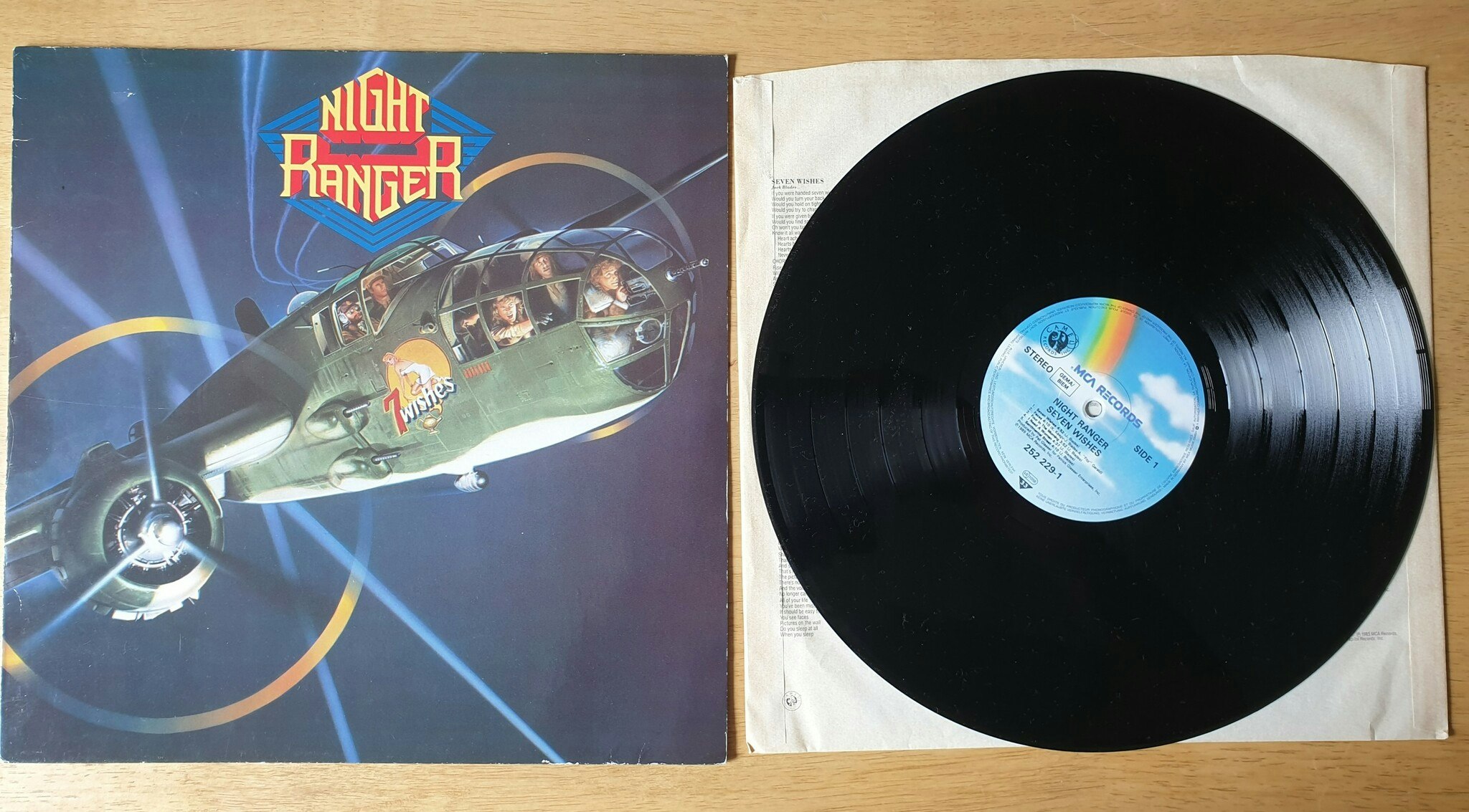 Night Ranger, Seven wishes. Vinyl LP