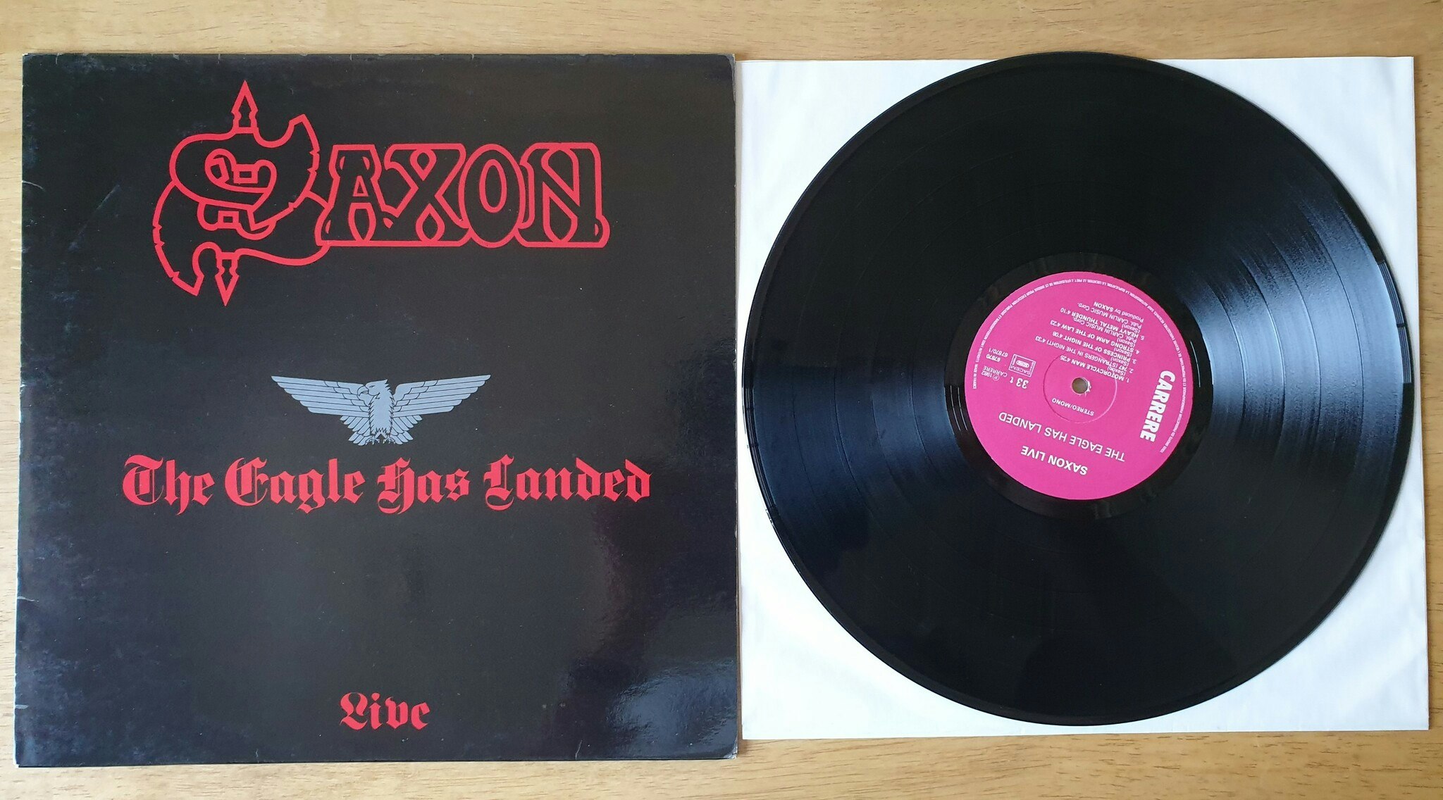 Saxon, Live - The eagle has landed. Vinyl LP