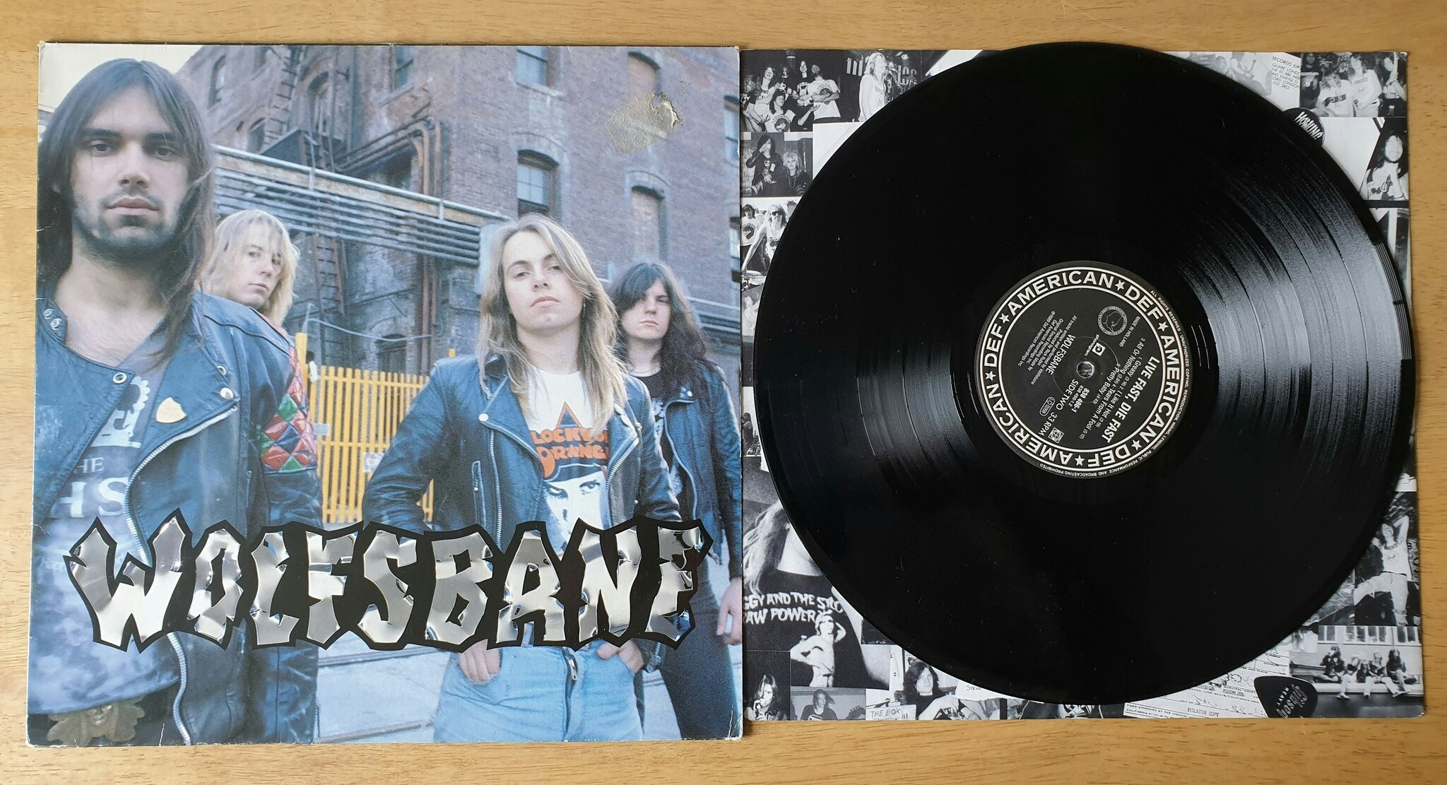 Wolfsbane, Live fast die fast. Vinyl LP