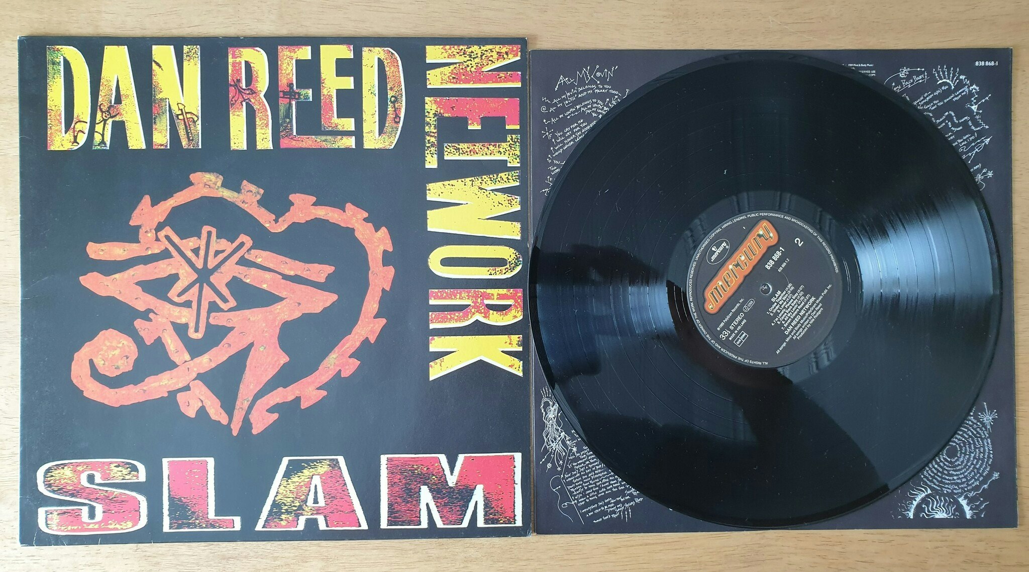 Dan Reed Network, Slam. Vinyl LP