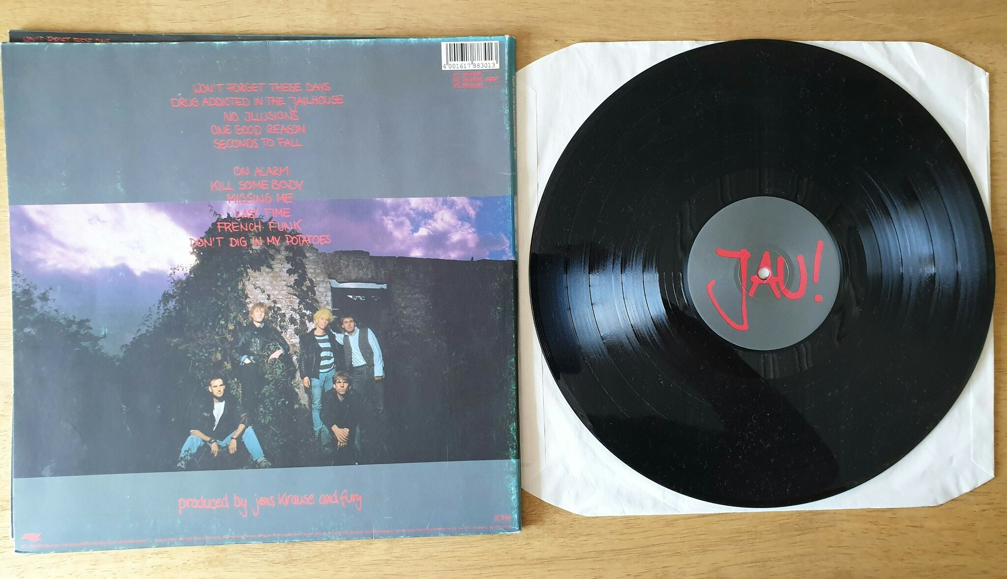 Fury in the slaughterhouse, Jau. Vinyl LP