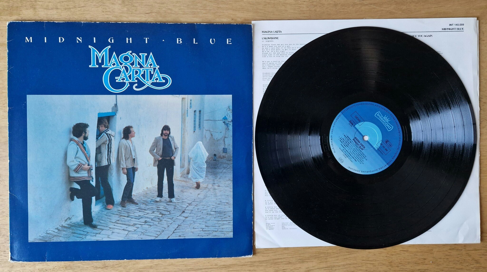 Magna Carta, Midnight Blue. Vinyl LP