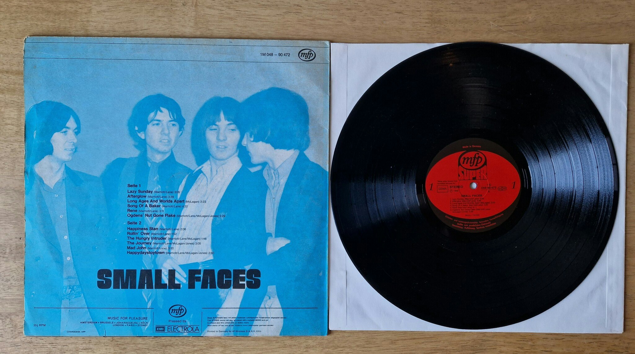 Small faces, Small Faces. Vinyl LP
