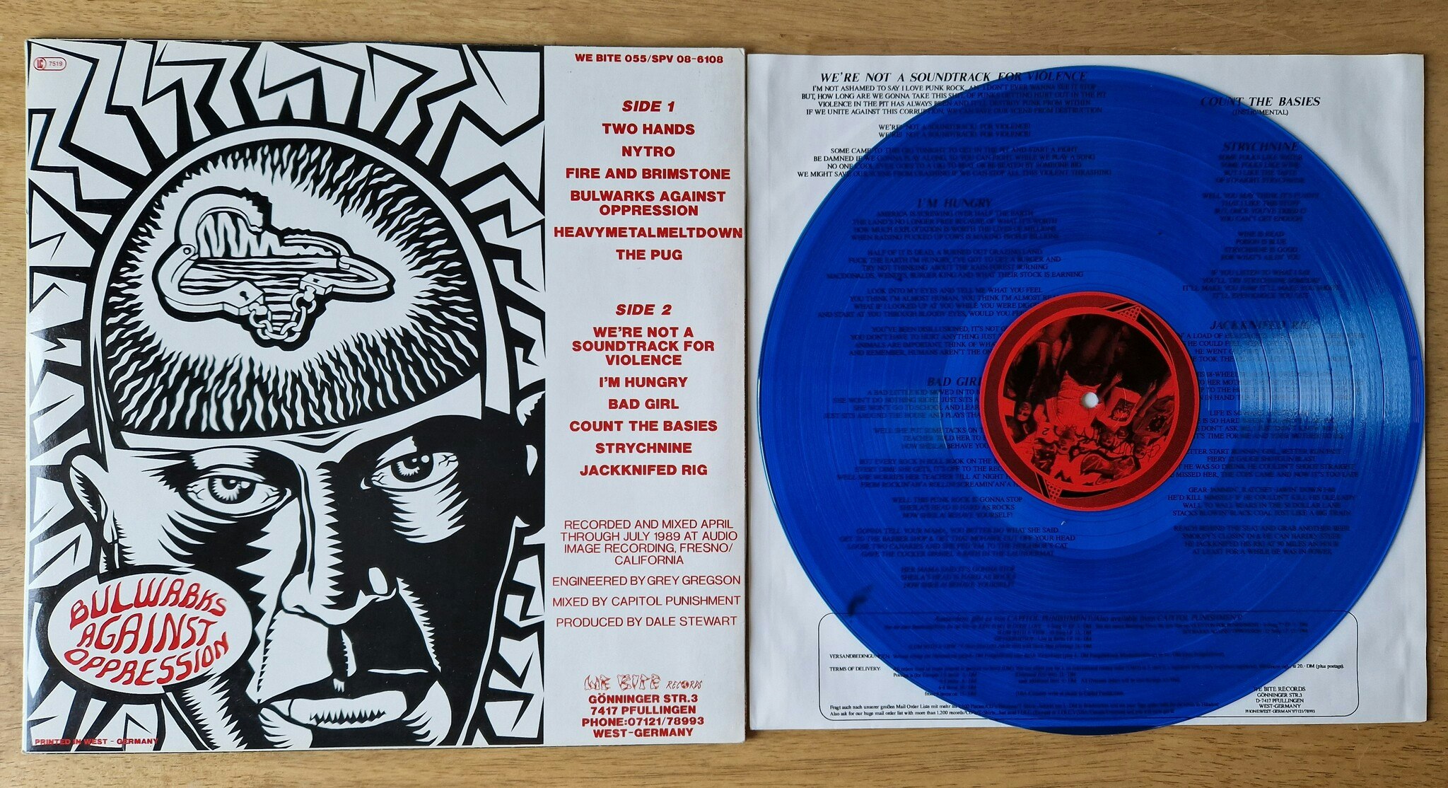 Capitol Punishment, Bulwarks against oppression. Vinyl LP