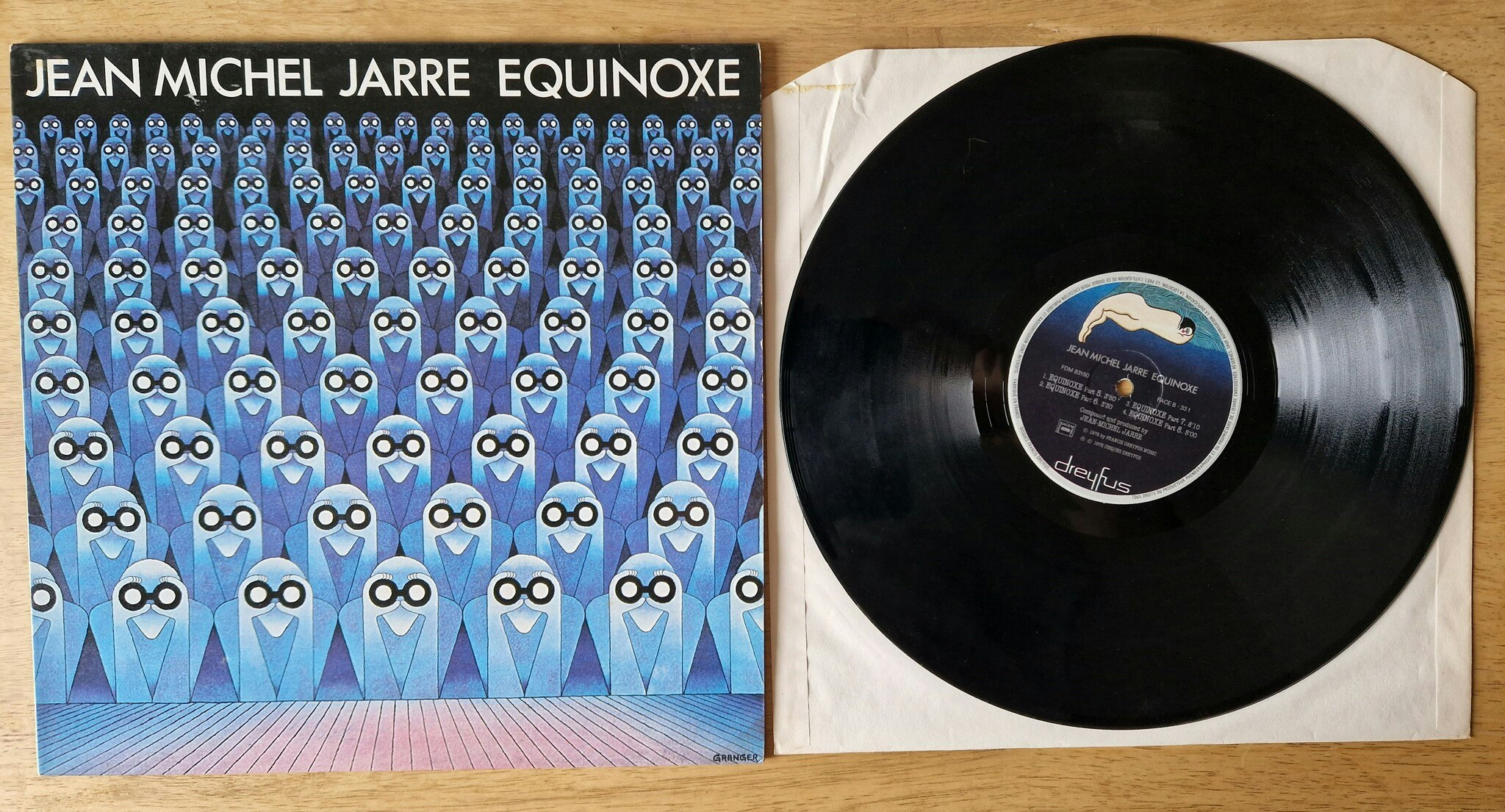 Jean Michel Jarre, Equinoxe. Vinyl LP