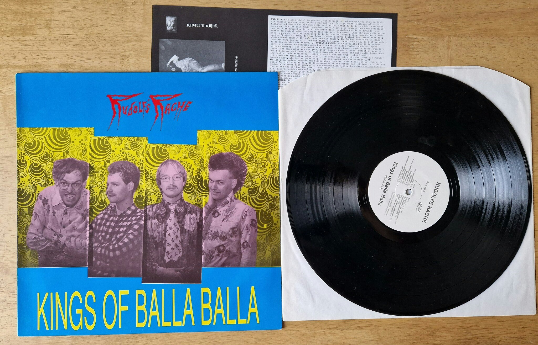 Rudolfs Rache, Kings of Balla Balla. Vinyl LP