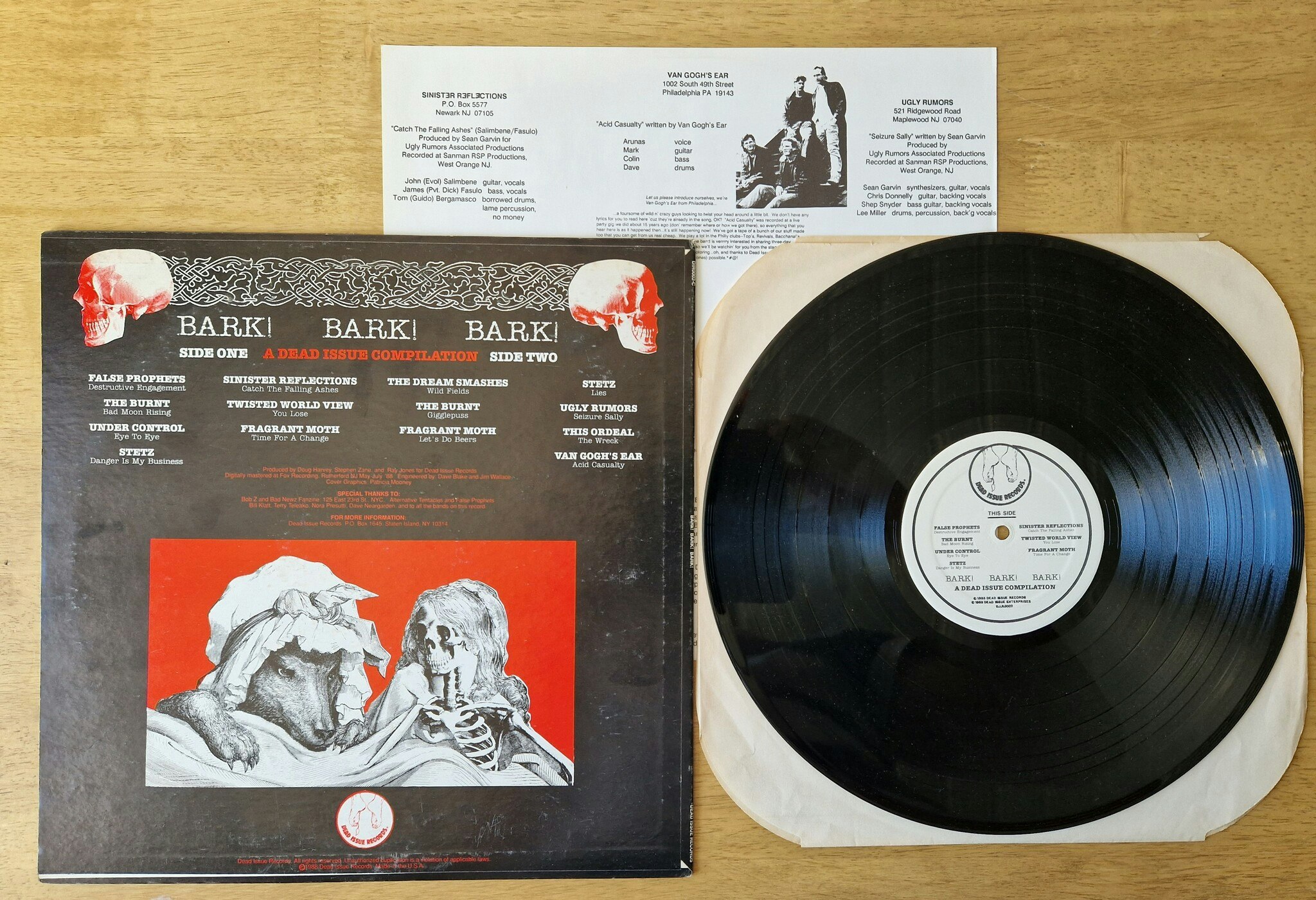 Bark Bark Bark, Compilation. Vinyl LP
