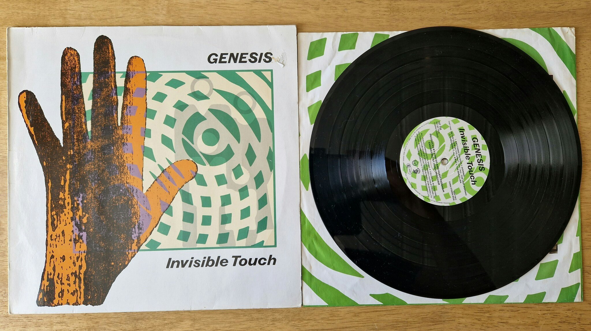 Genesis, Invisible touch. Vinyl LP