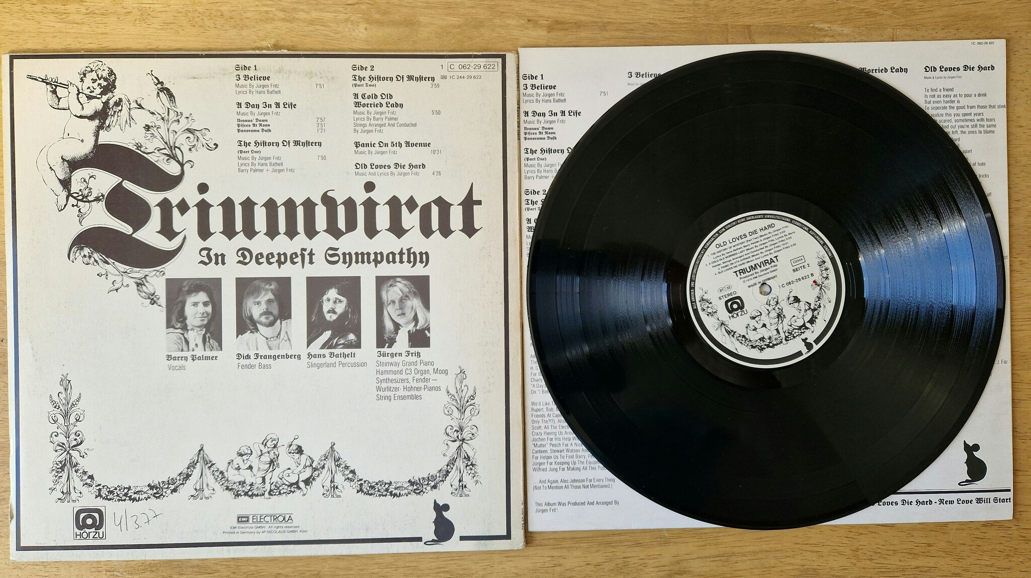 Triumvirat, Old loves die hard. Vinyl LP
