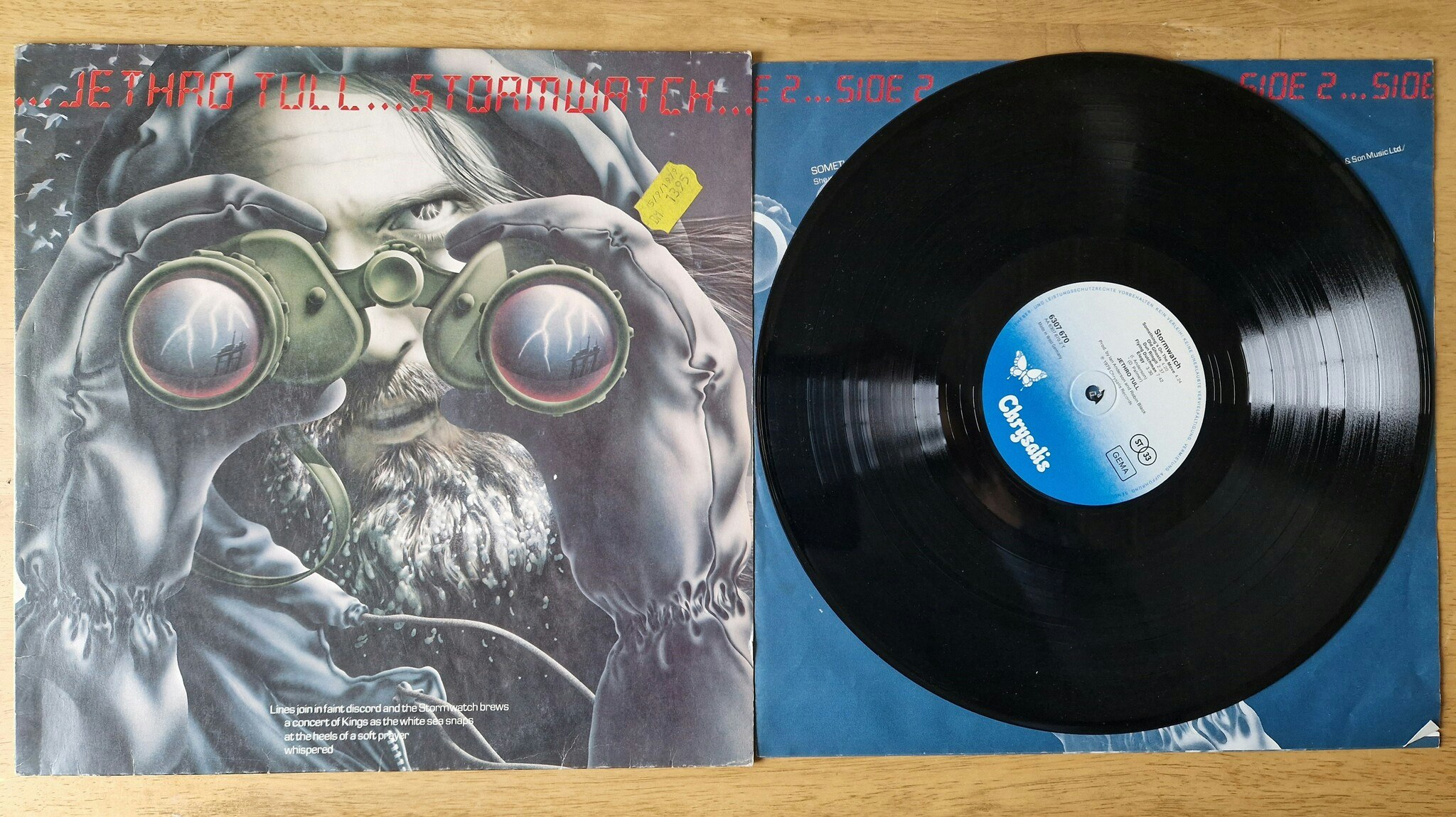 Jethro Tull, Stormwatch. Vinyl LP